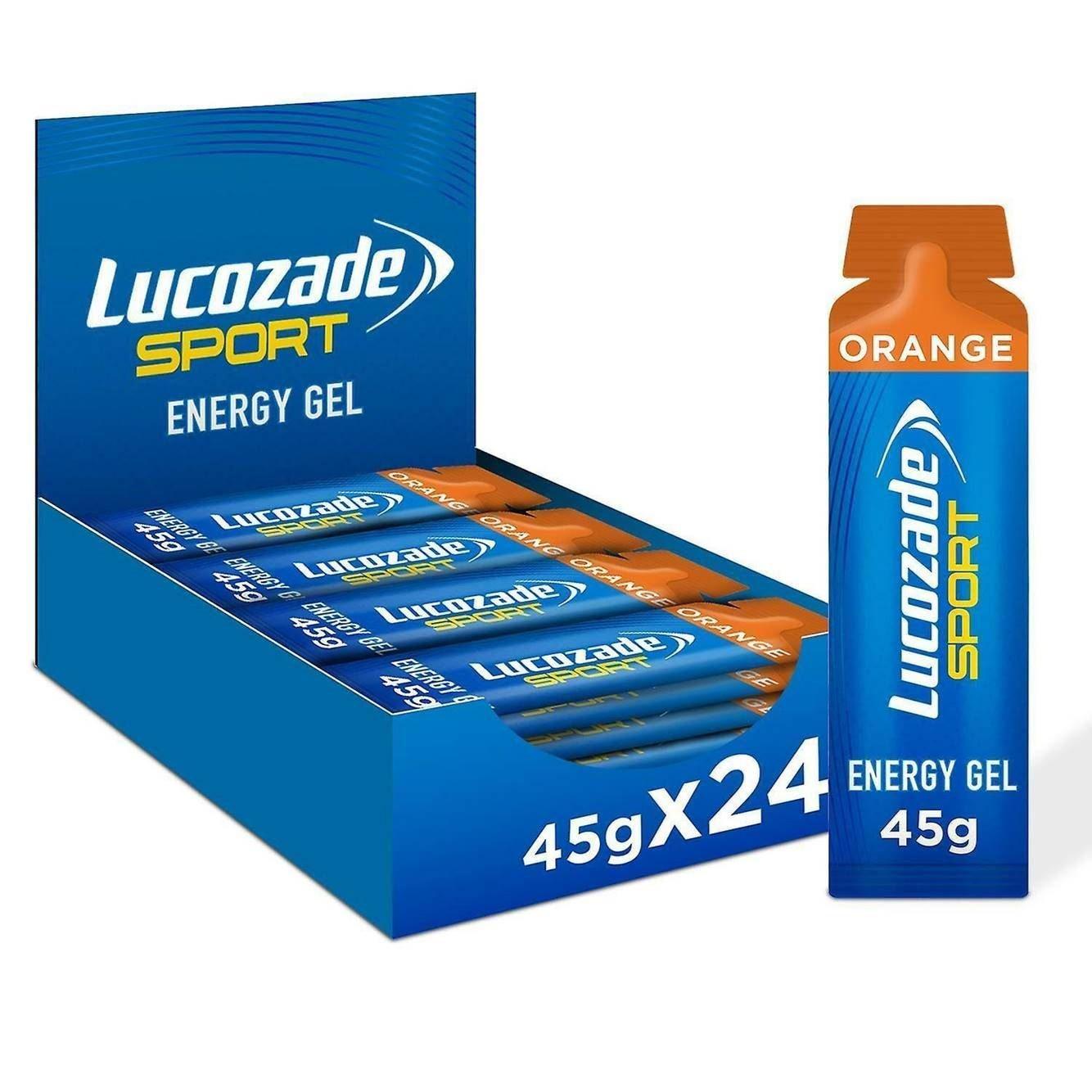 Orange - Lucozade - Lucozade Energy Gels (24 x 45g Pack) - 2