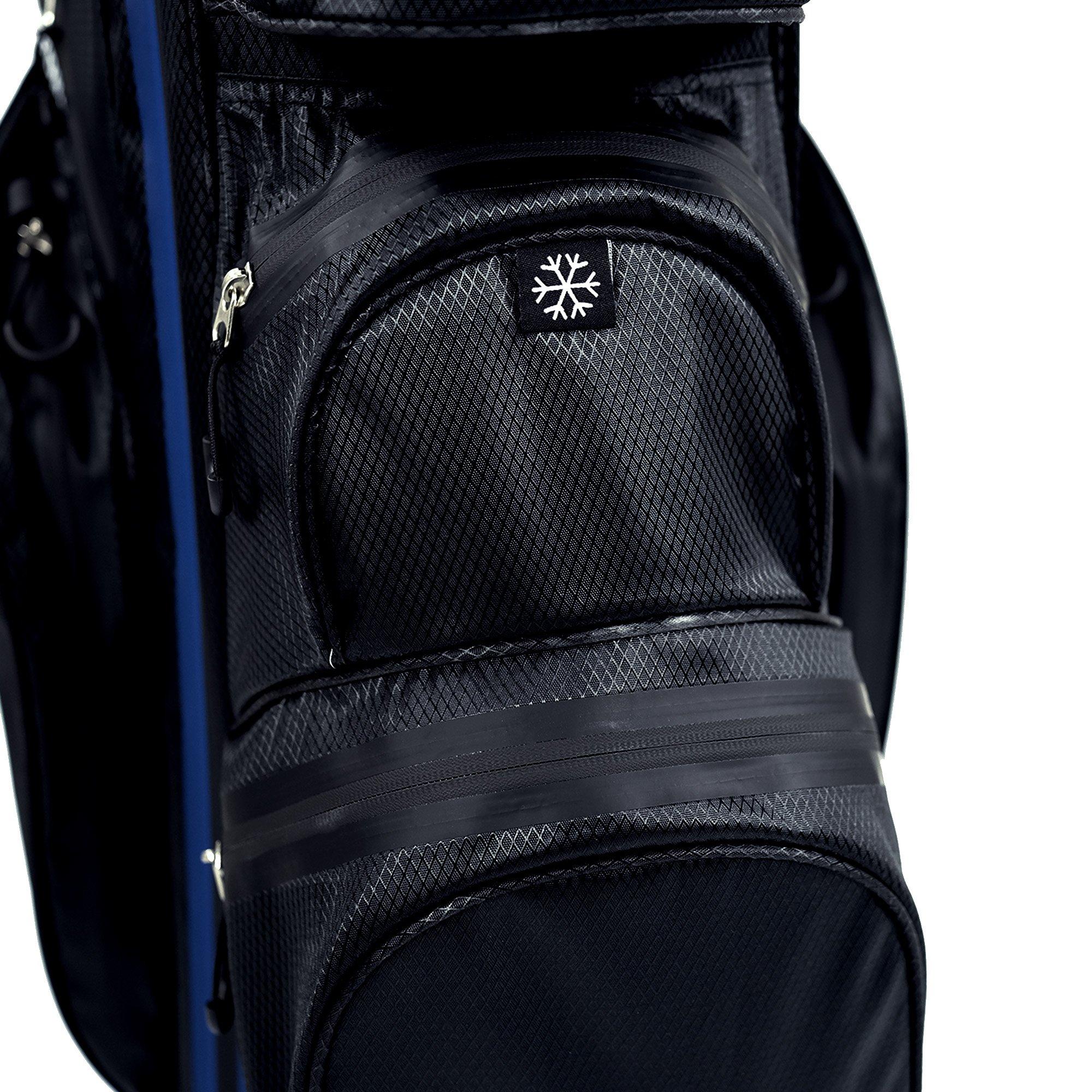 Black - Ben Sayers - Hydra Pro Waterproof Cart Bag - 6
