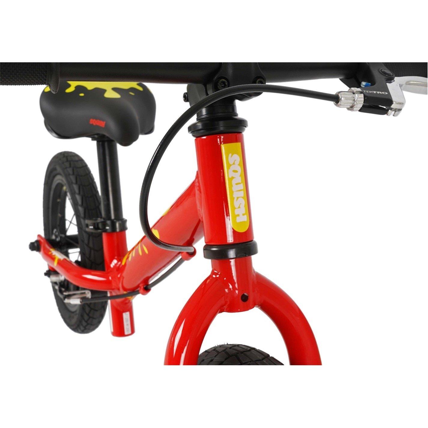 Red - Tandem Group Cycles - 12 Kids Red Balance Bike - 3