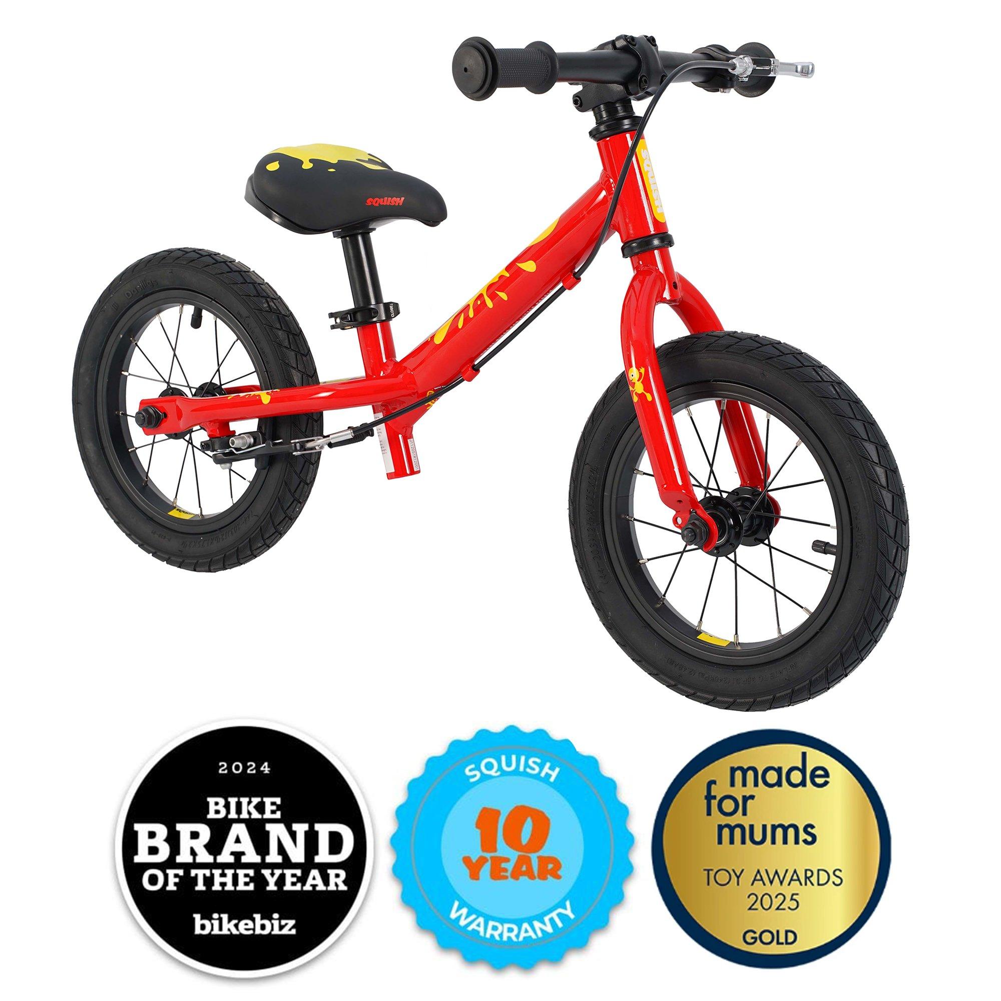 Red - Tandem Group Cycles - 12 Kids Red Balance Bike - 8