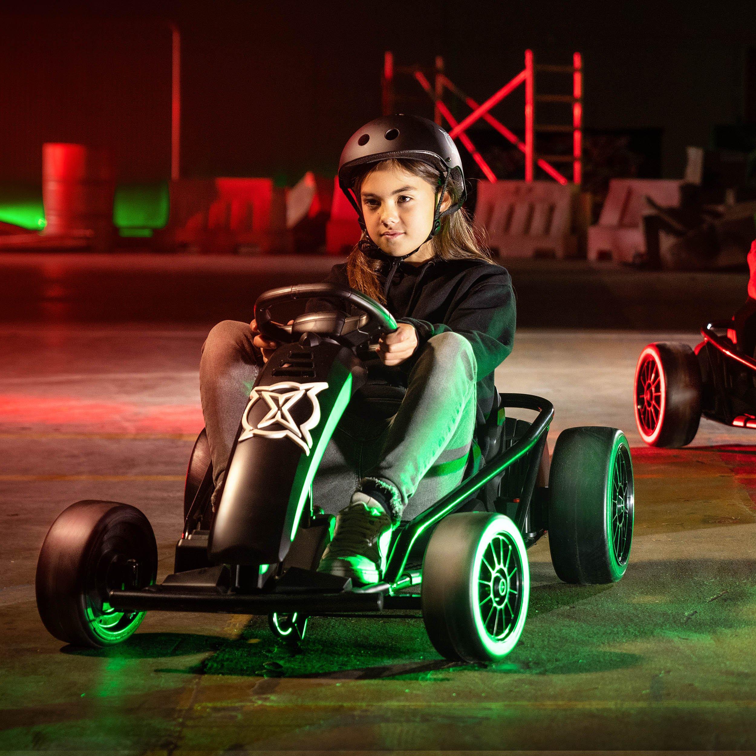 Black - Xootz - Comet Electric Go Kart - 3