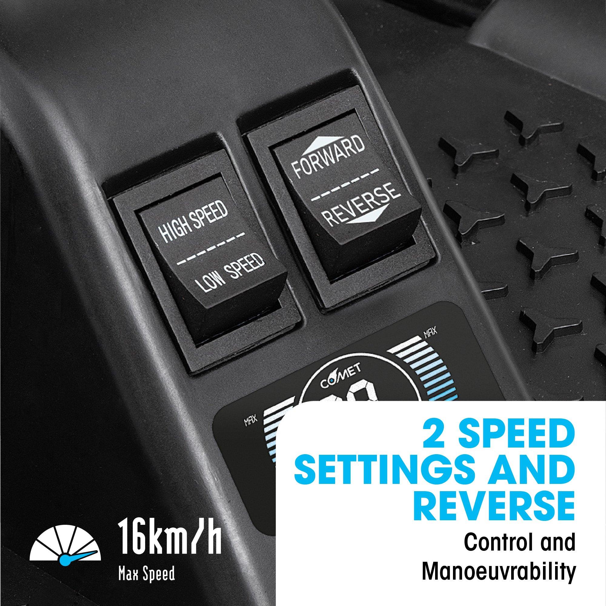 Black - Xootz - Comet Electric Go Kart - 5