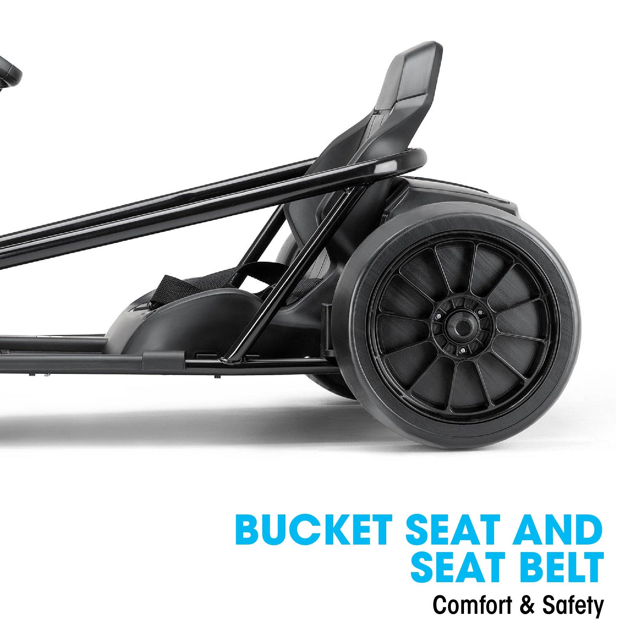 Black - Xootz - Comet Electric Go Kart - 6