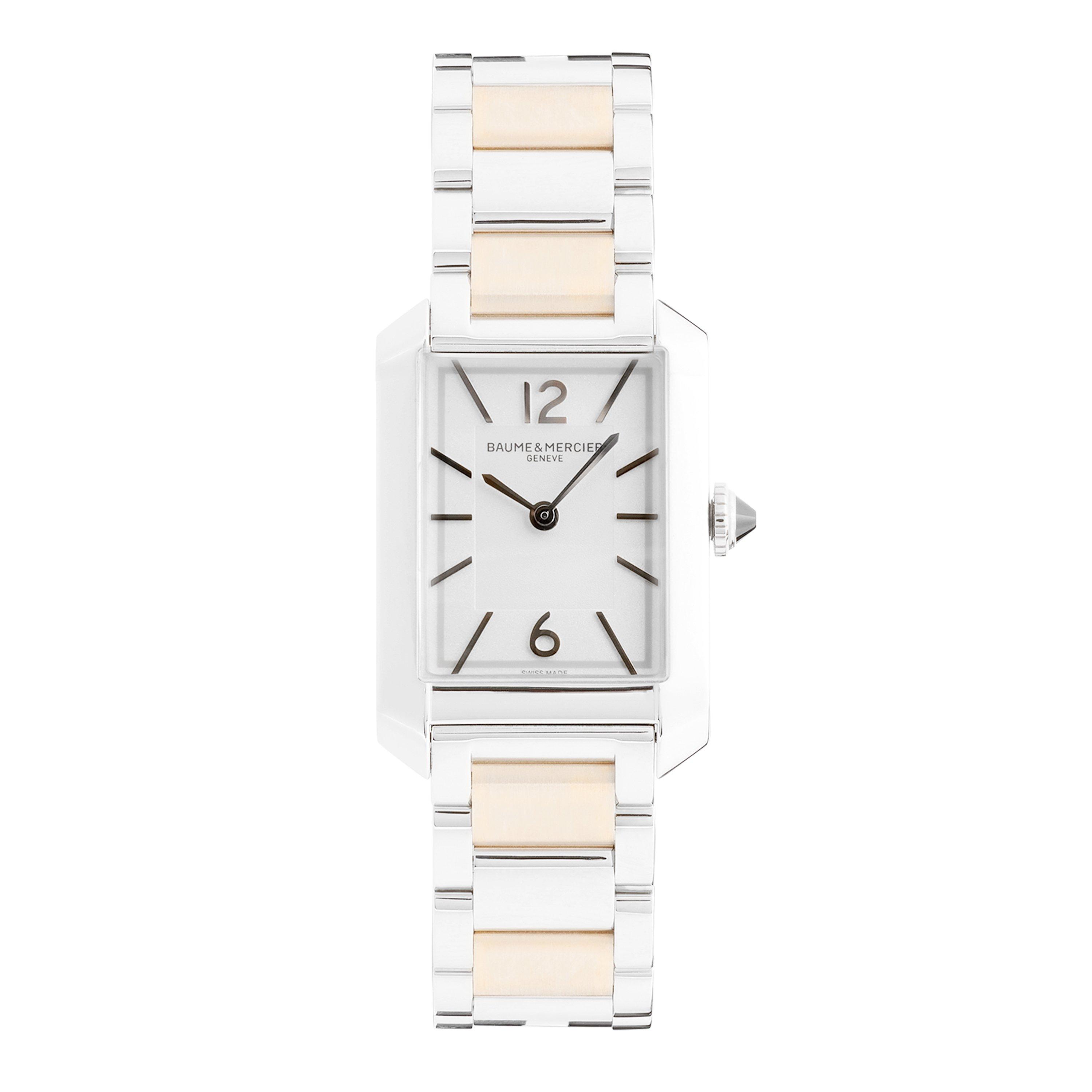 Pink/Steel - Baume and Mercier - Hampton Automatic Analogue Watch