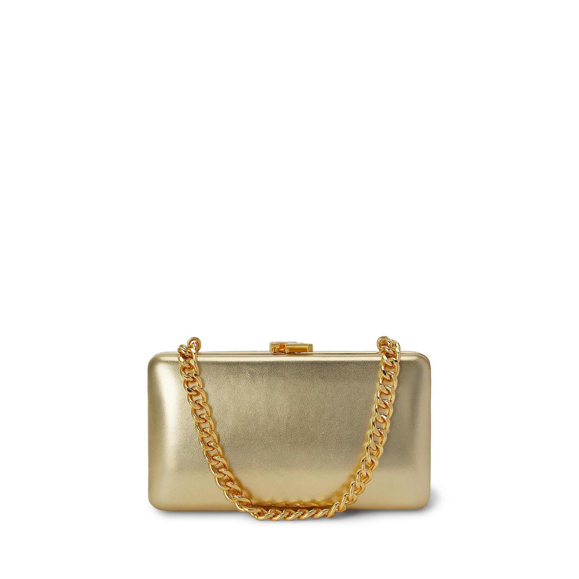 Lauren by Ralph Lauren Women's Clutch Bag - SOFT GOLD