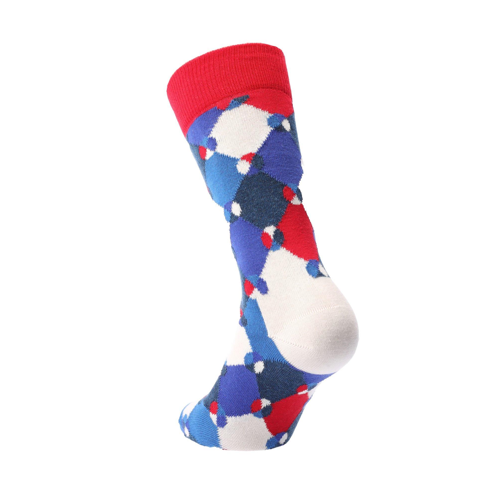 Blue - Happy Socks - Diamond Dot Socks - 2