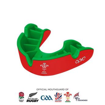 Opro Wales Rugby Self-Fit WRU Youth Mouth Guard