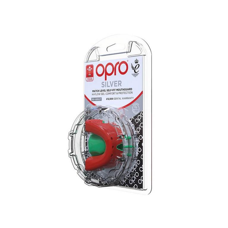 Wales R/G - Opro - Wales Rugby Self-Fit WRU Youth Mouth Guard - 3