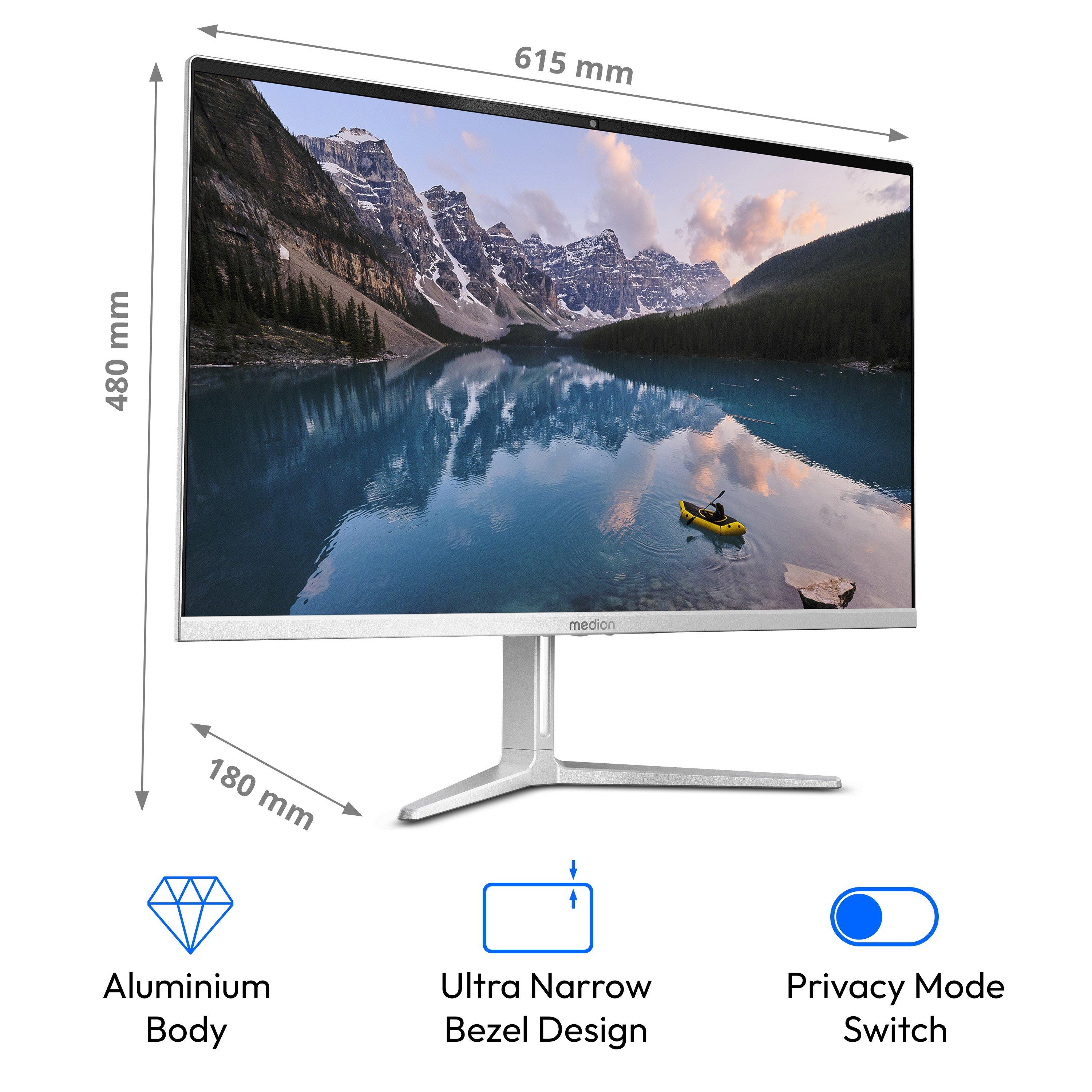 Crna - Medion - Signium 27 S1 AIO PC - Intel Core 5 210H 16GB 1TB - 6