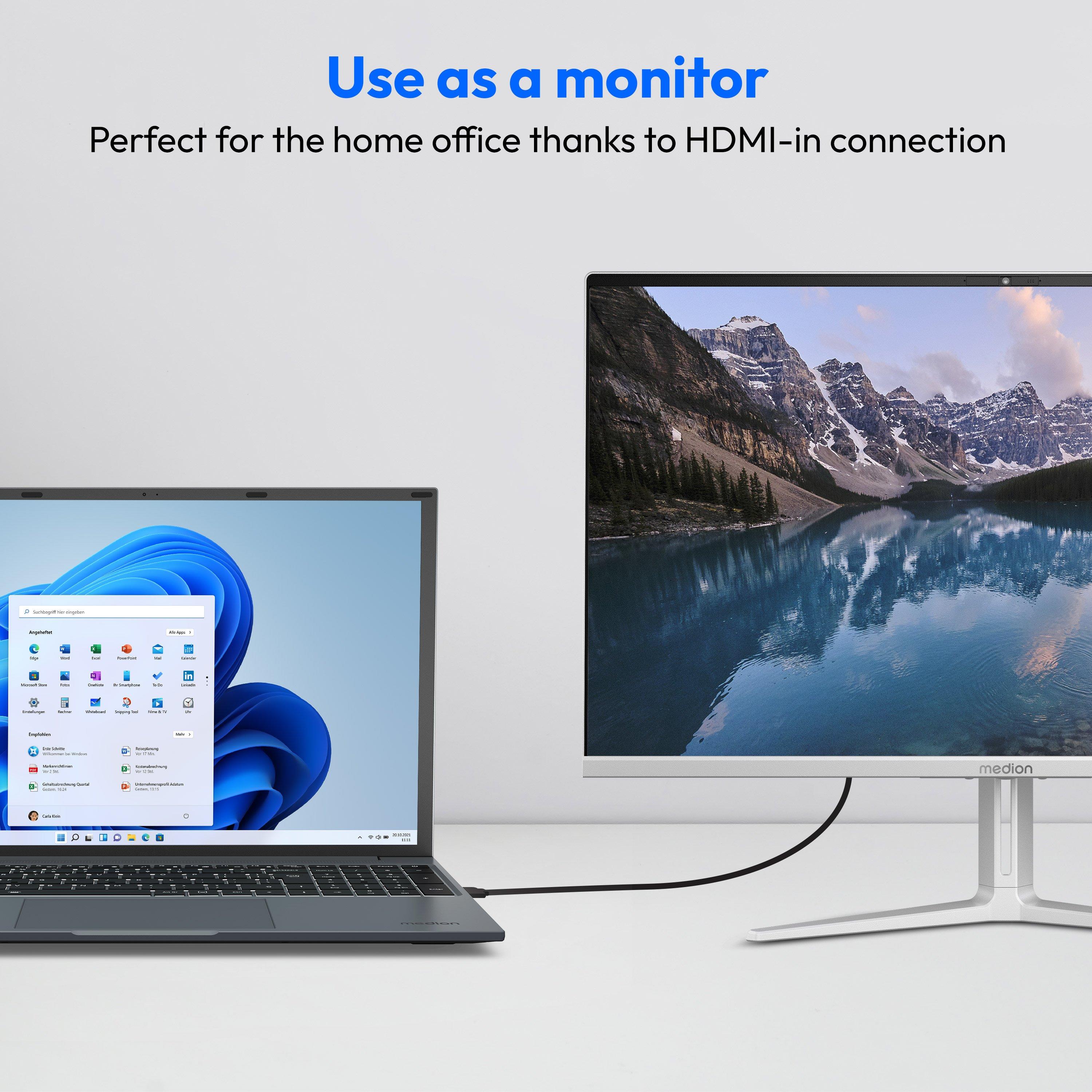 Crna - Medion - Signium 27 S1 AIO PC - Intel Core 5 210H 16GB 1TB - 7