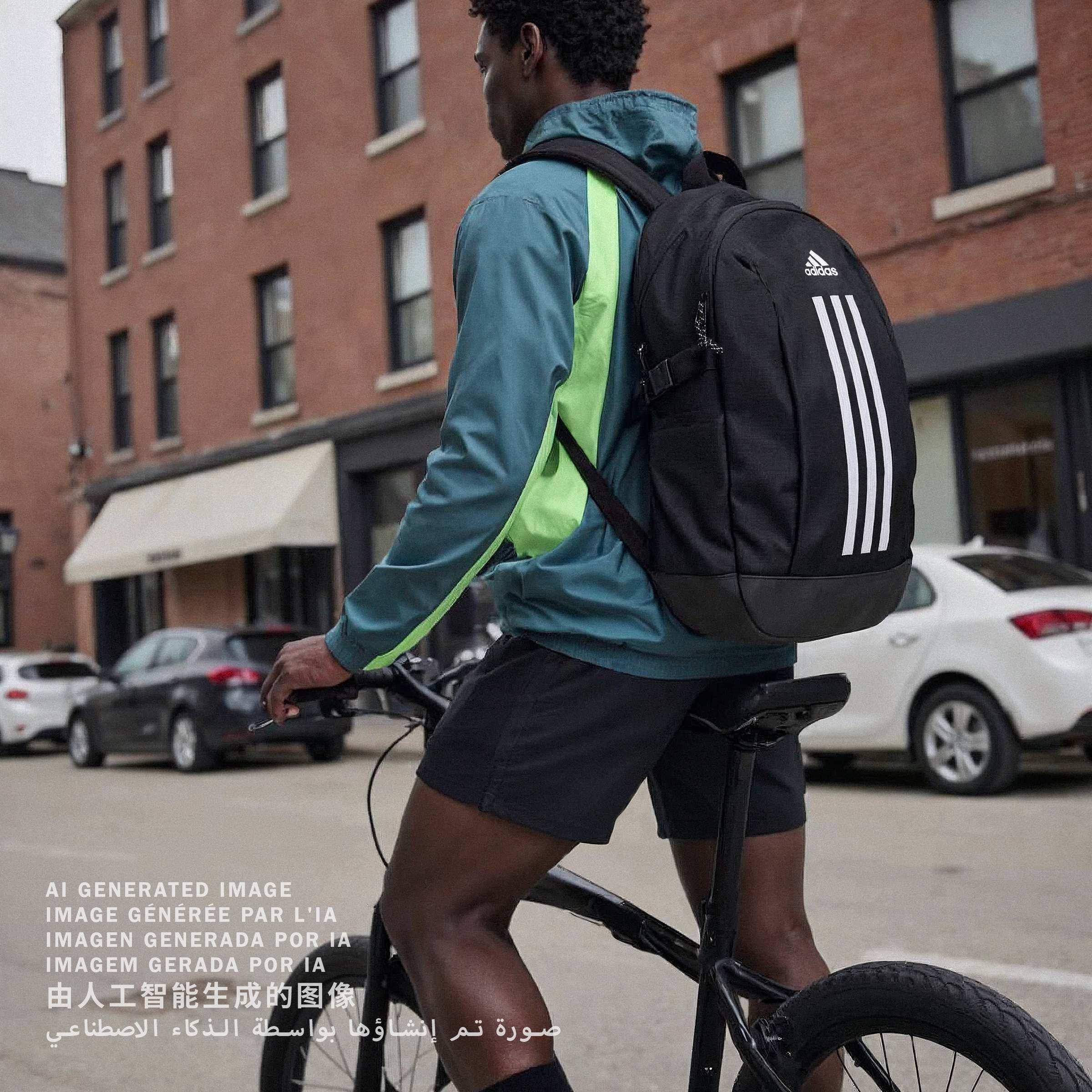 Black/White - adidas - Power Backpack - 10