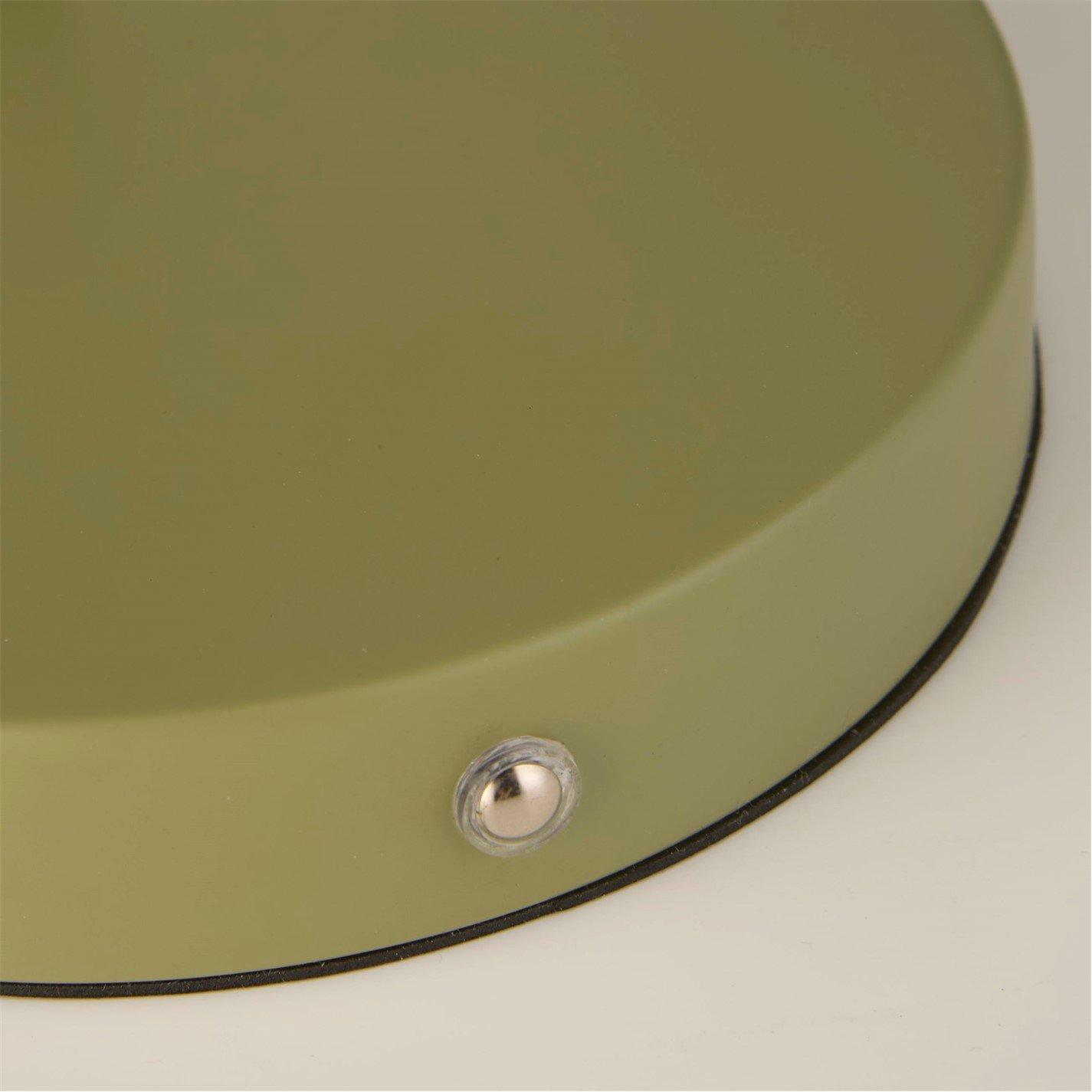 Sage Green And - Lighting Collection - Rechargable Desk Lamp In Green - 3