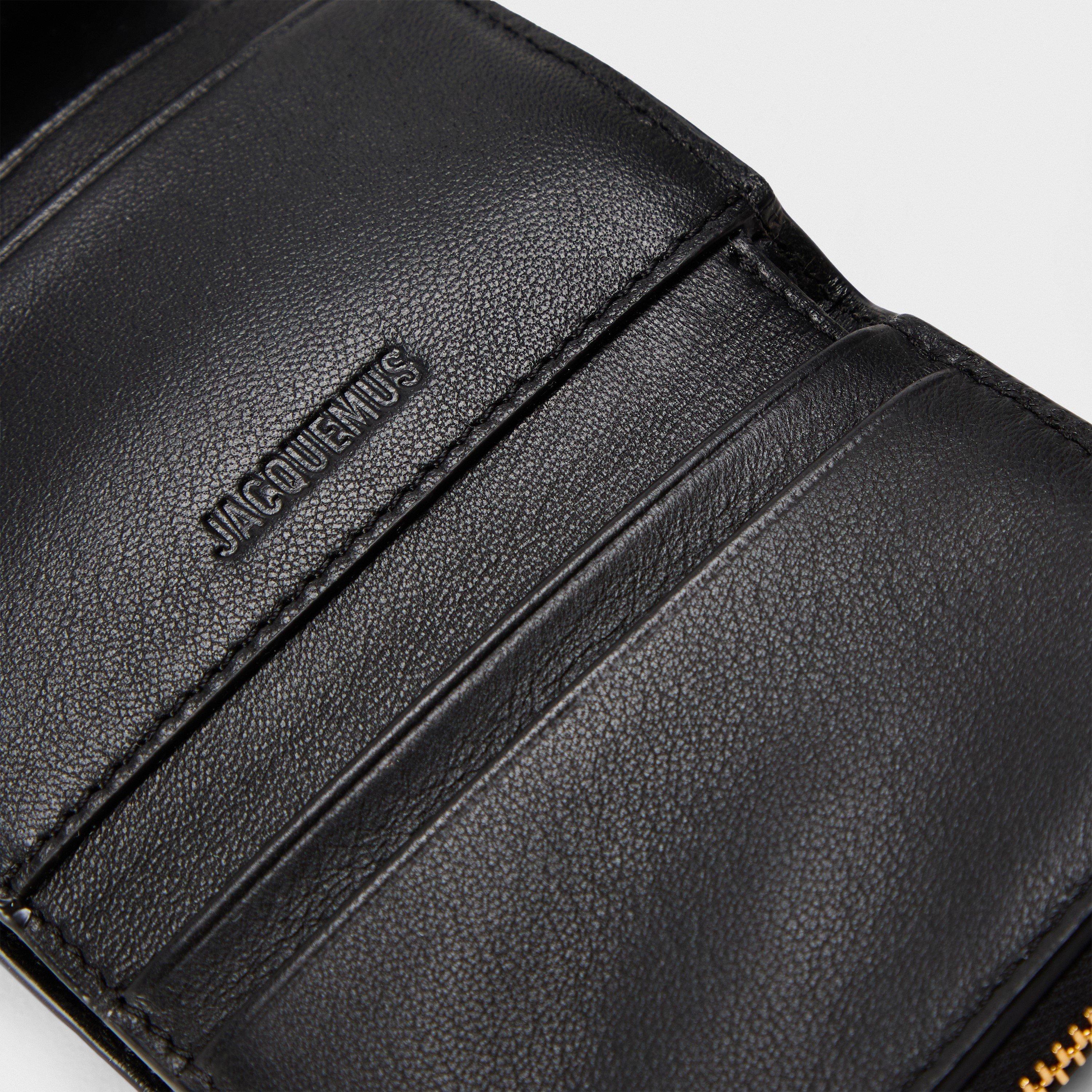 Black - Jacquemus - Women's Jacquard Bambino Billfold Wallet - 4