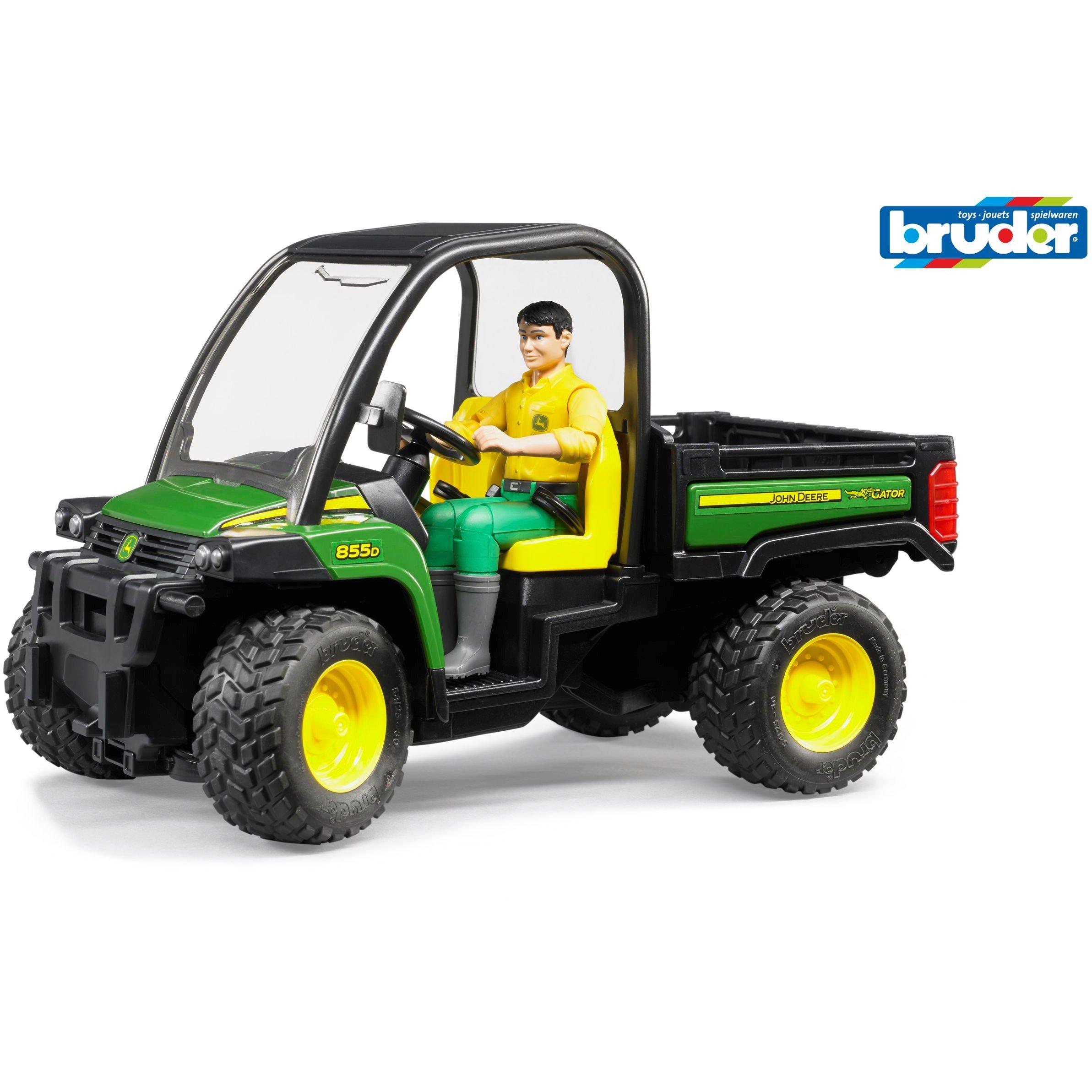 Multi - Bruder - Bruder 1:16 John Deere Gator XUV 855D with driver - 1