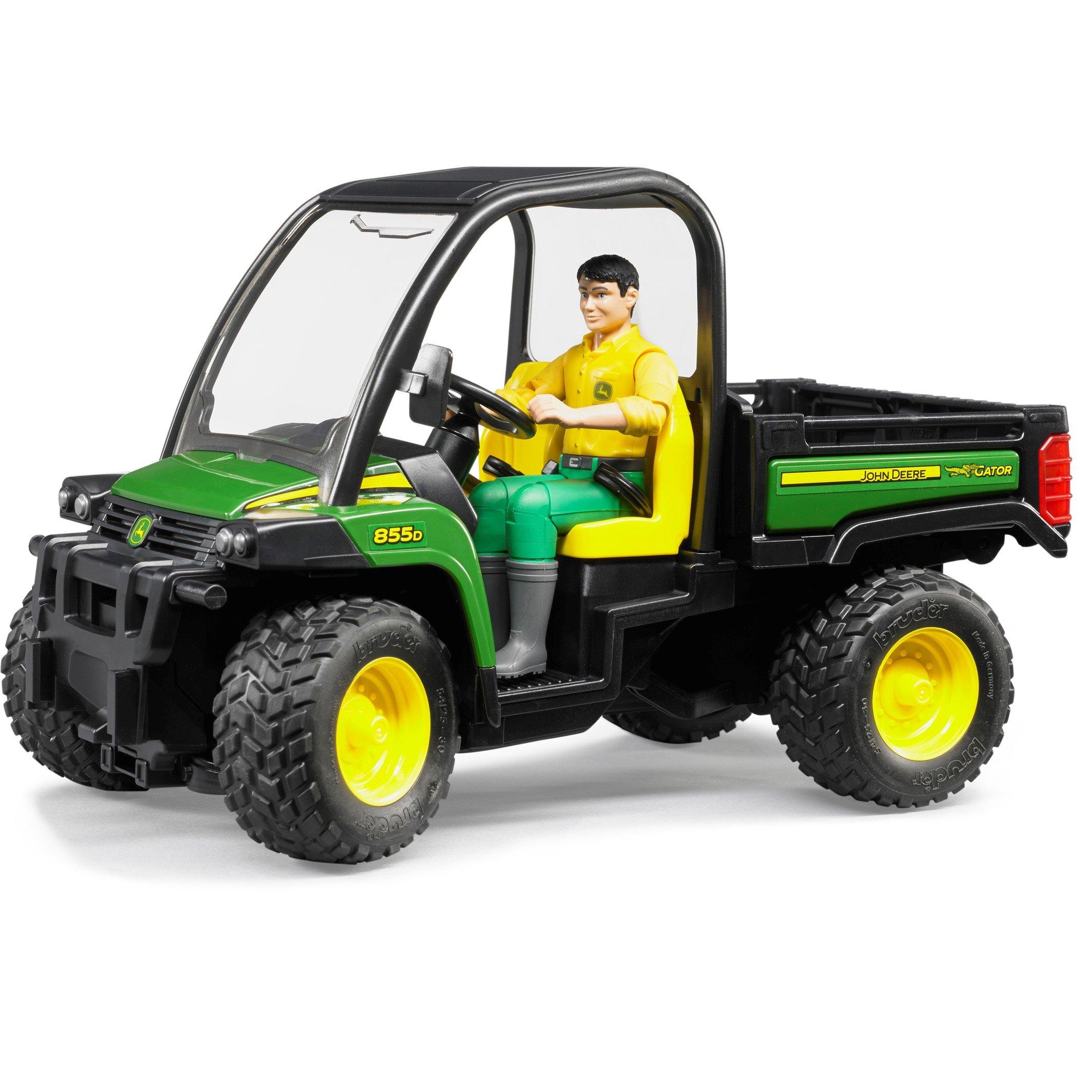 Multi - Bruder - Bruder 1:16 John Deere Gator XUV 855D with driver - 8