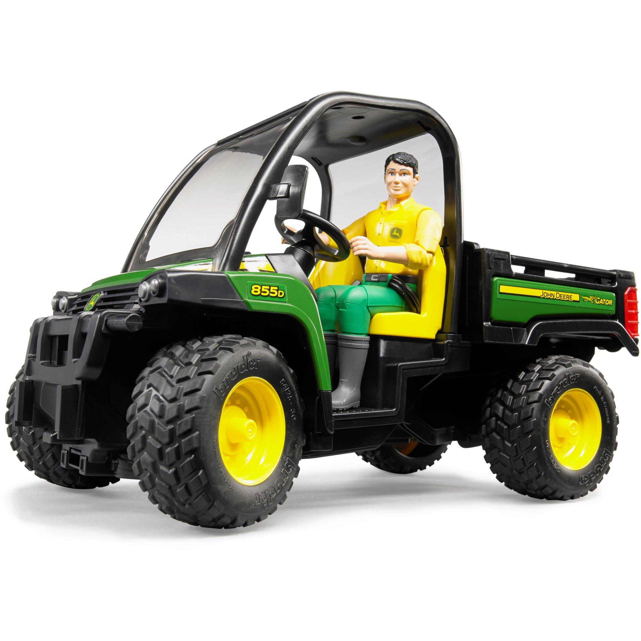 Multi - Bruder - Bruder 1:16 John Deere Gator XUV 855D with driver - 9