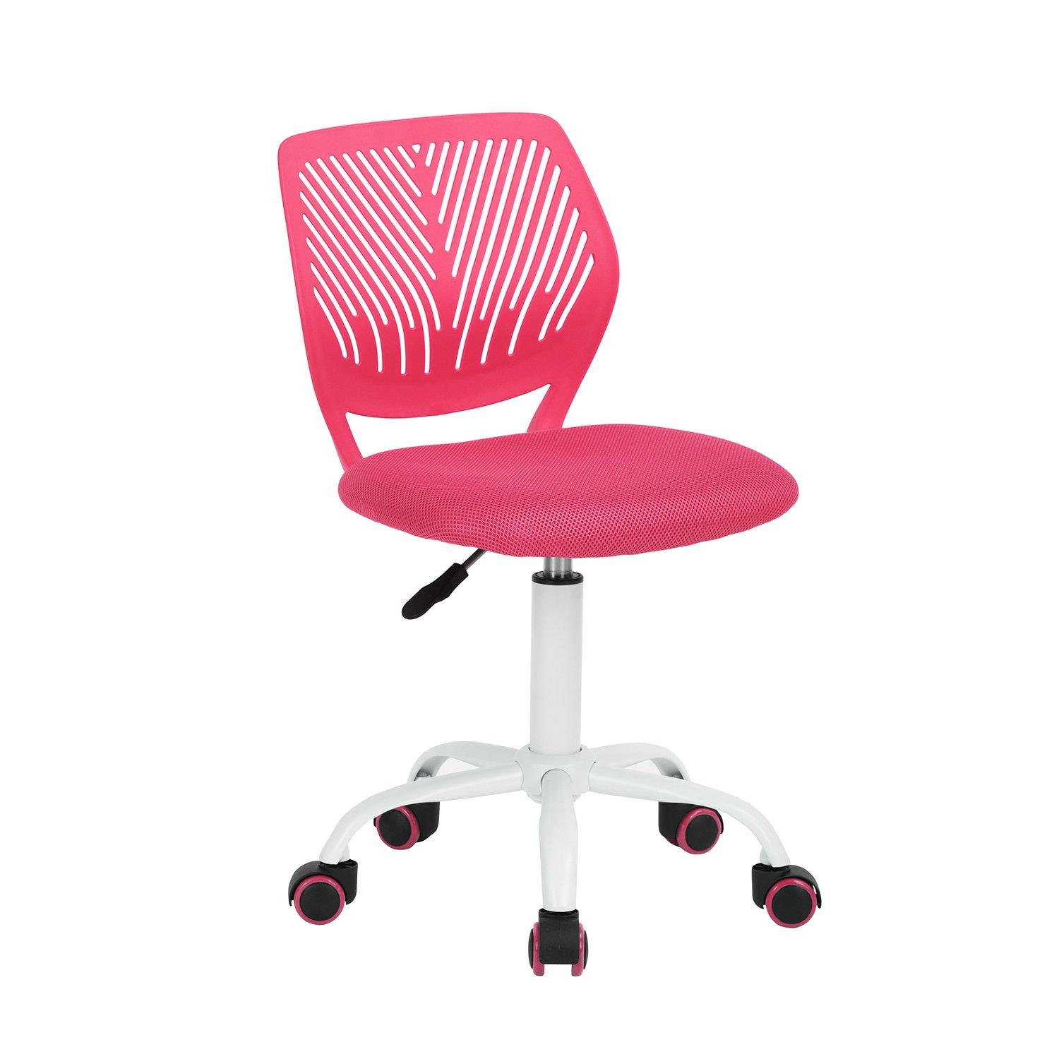 Pink - Urban Meuble - Kids Swivel Desk Chair – Adjustable Height - 2