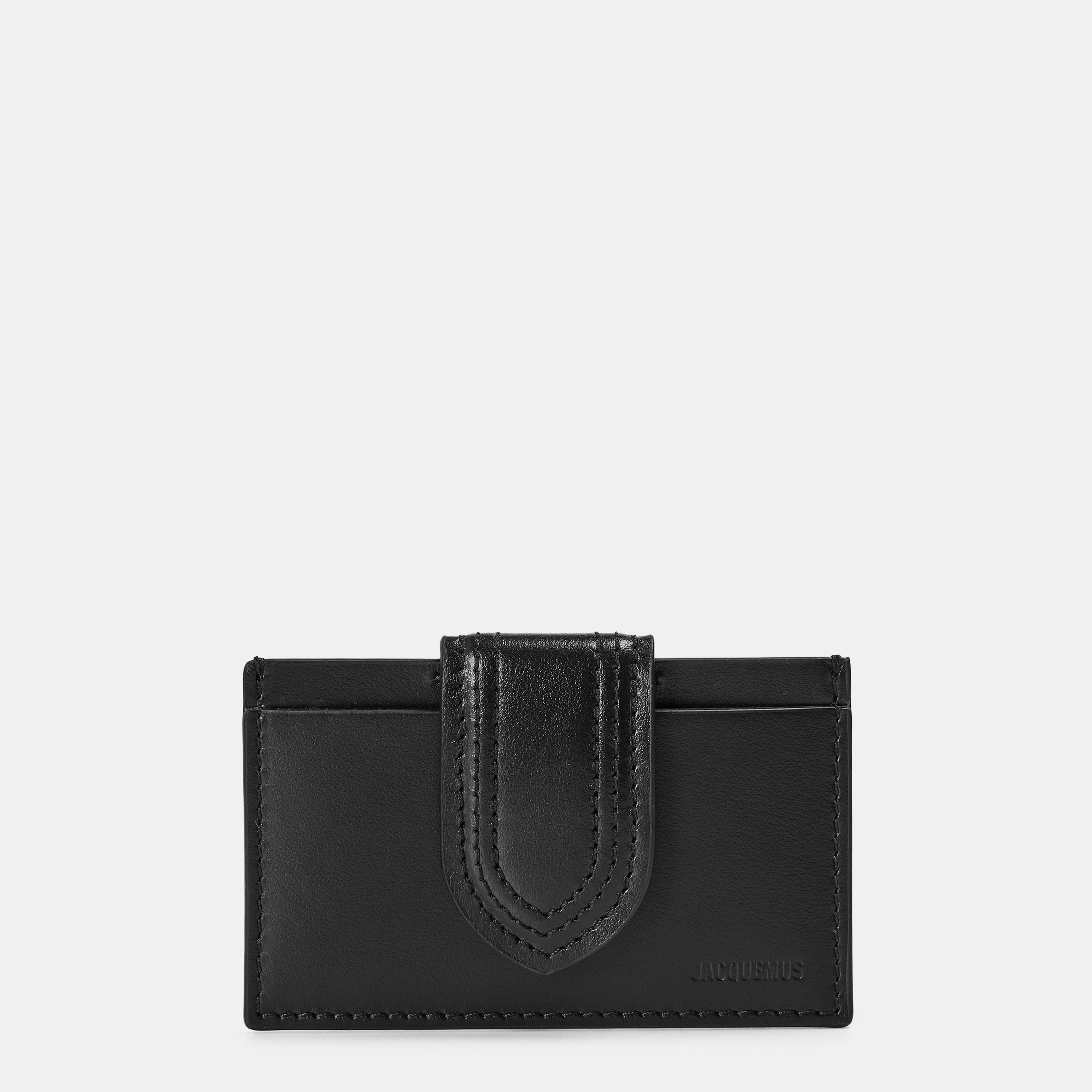 Black - Jacquemus - Women's Jacquard LE PORT BAMBINO Card Holder - 1