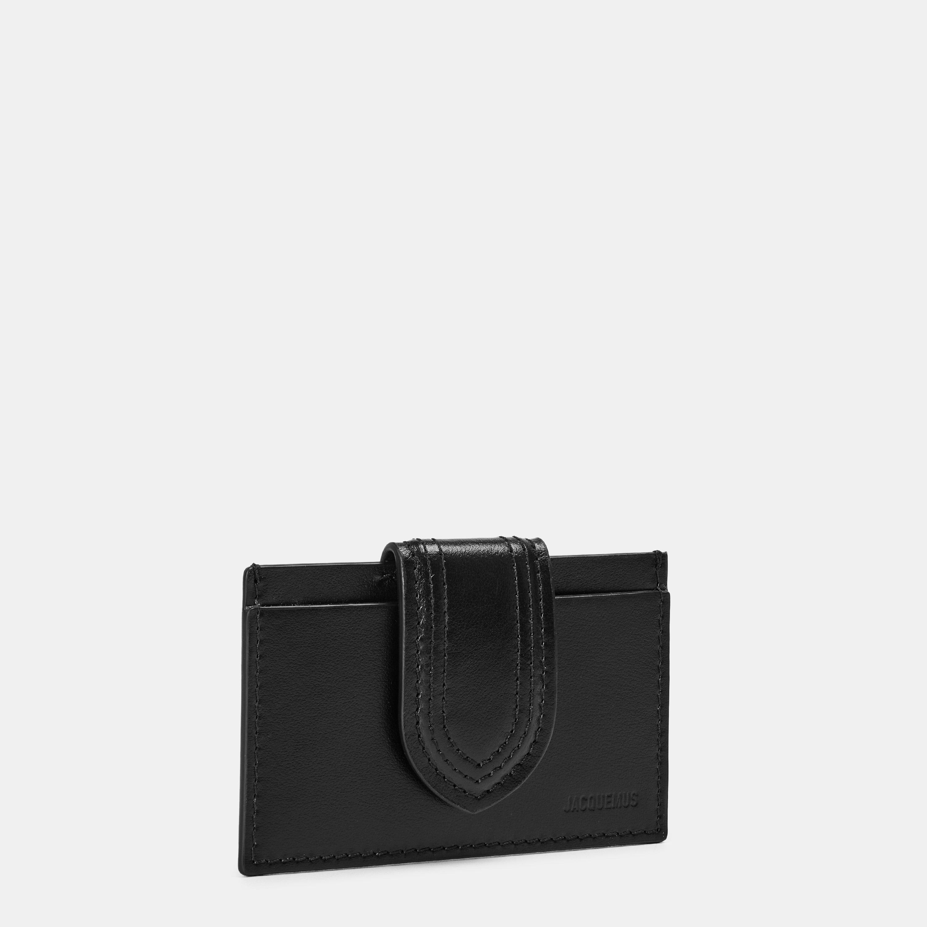 Black - Jacquemus - Women's Jacquard LE PORT BAMBINO Card Holder - 3