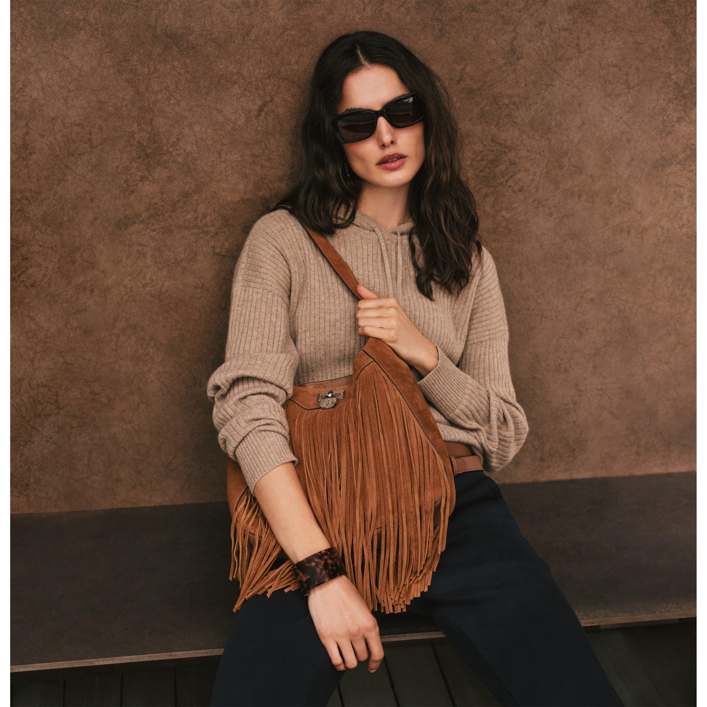 GLD/CRY - Lauren Ralph Lauren - Lauren Ralph Lauren Gold & Crystal Horseshoe Necklace - 2