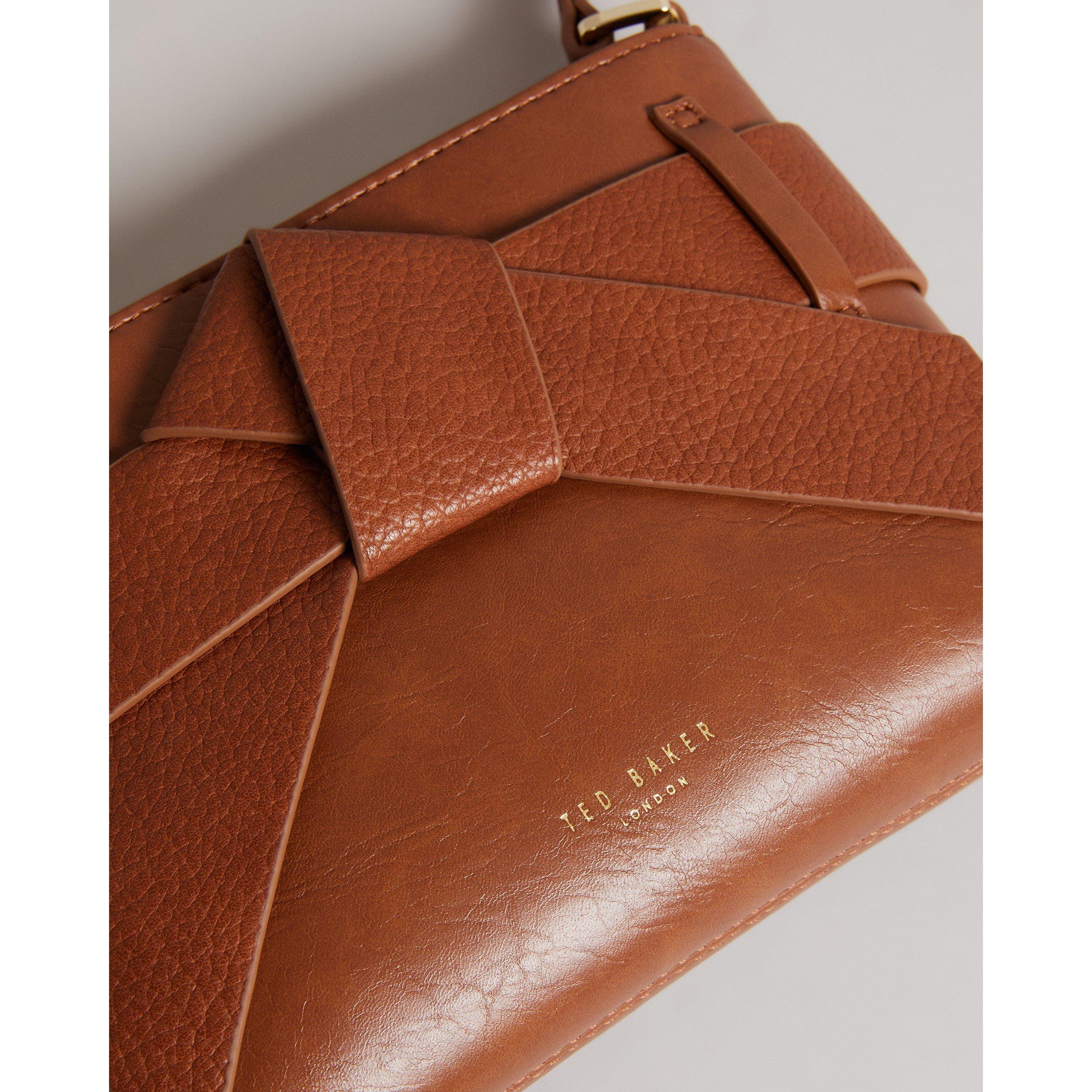 Marrone chiaro - Ted Baker - Jimsina Bow PU Crossbody Bag - 3