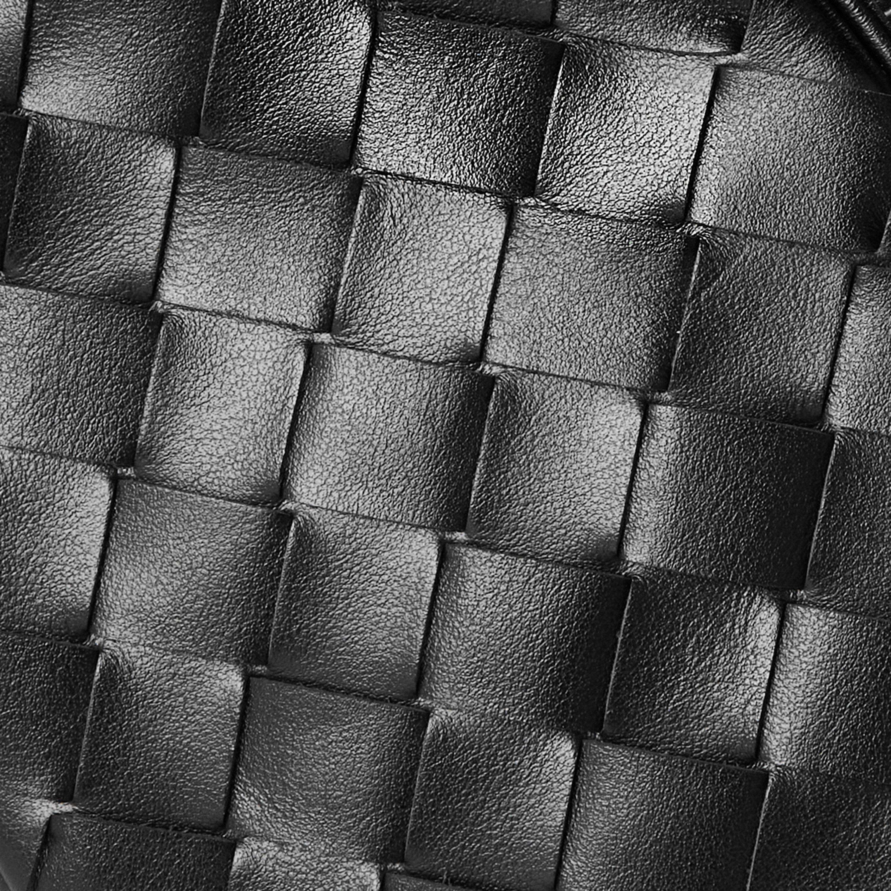 Black - Bottega Veneta - Men's Cross Body Bag - 4