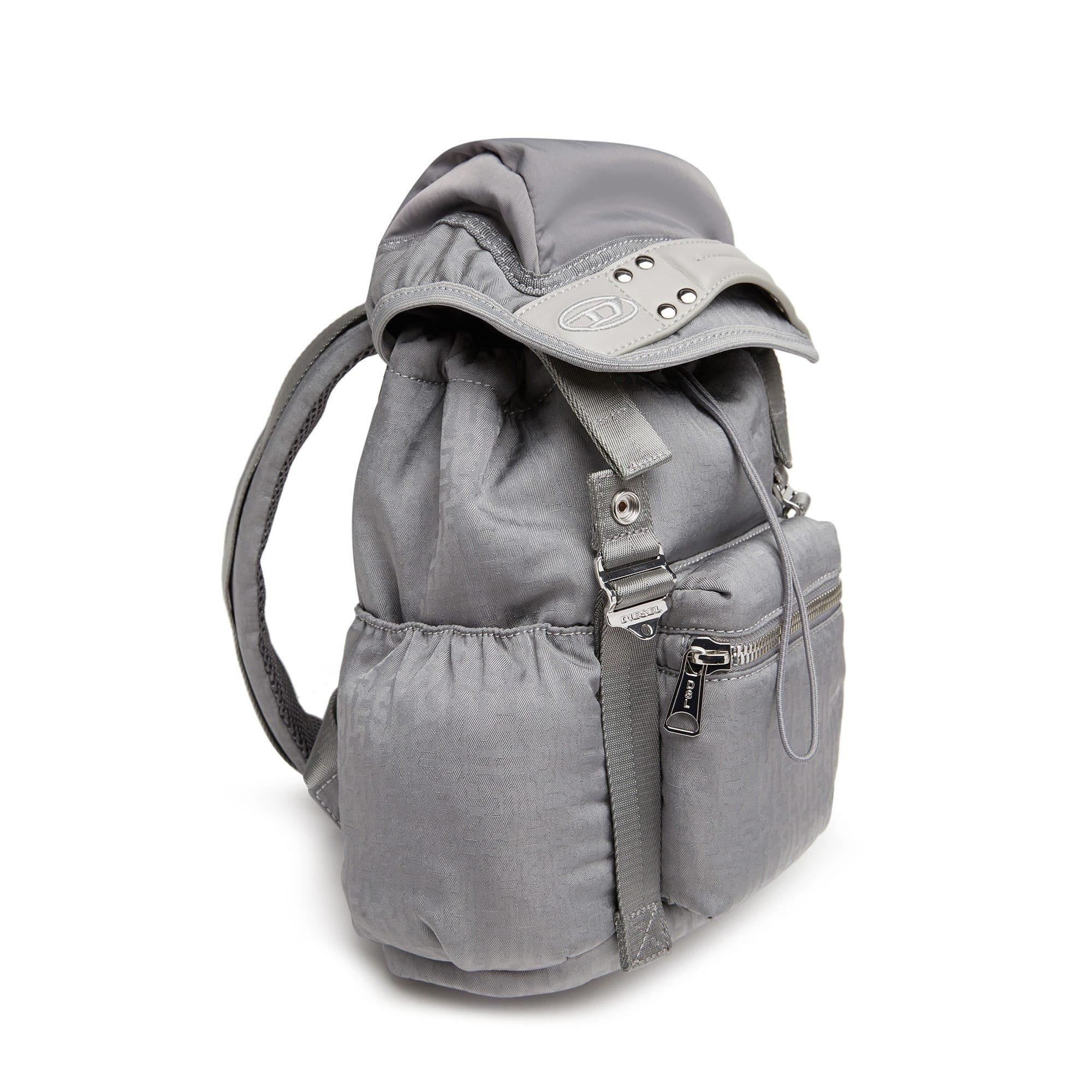 Grey - Diesel - Nylon Mono Backpack - 2