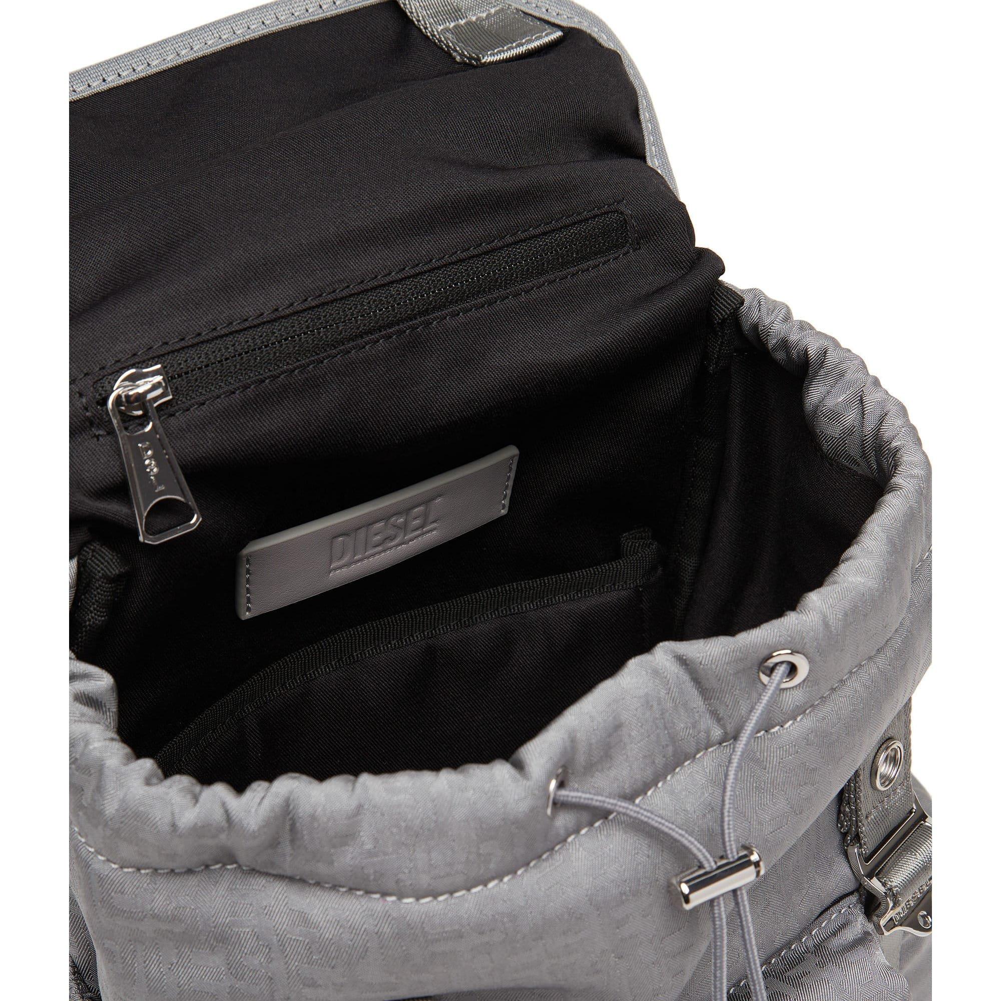 Grey - Diesel - Nylon Mono Backpack - 5