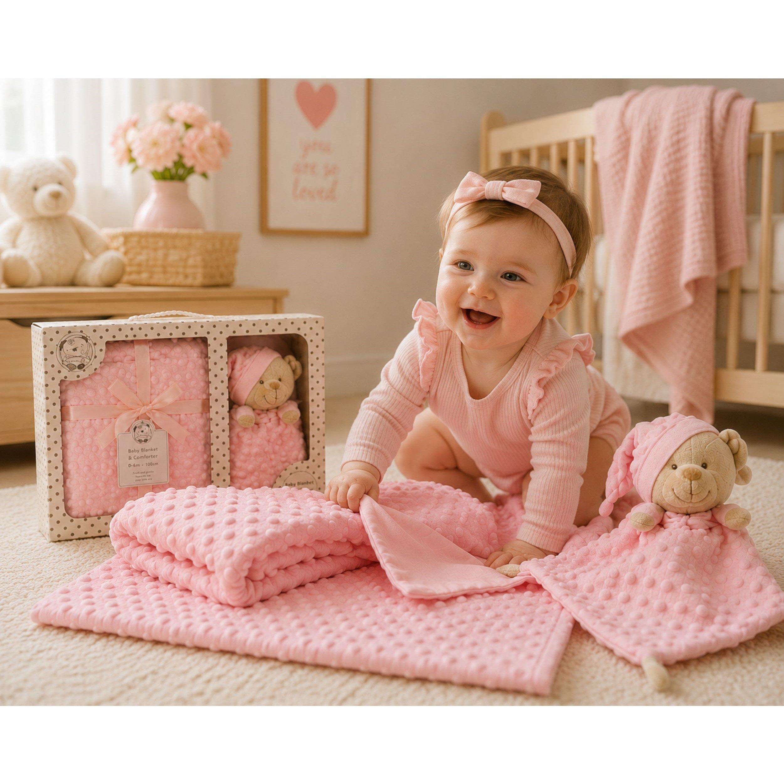 Pink - Snuggle Baby - Wrap Box Gift - 3