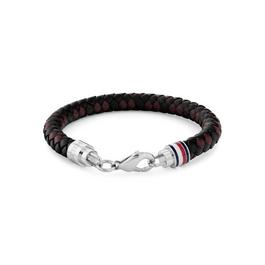 Tommy Hilfiger Tommy Hilfiger Mens Braided Leather Bracelet