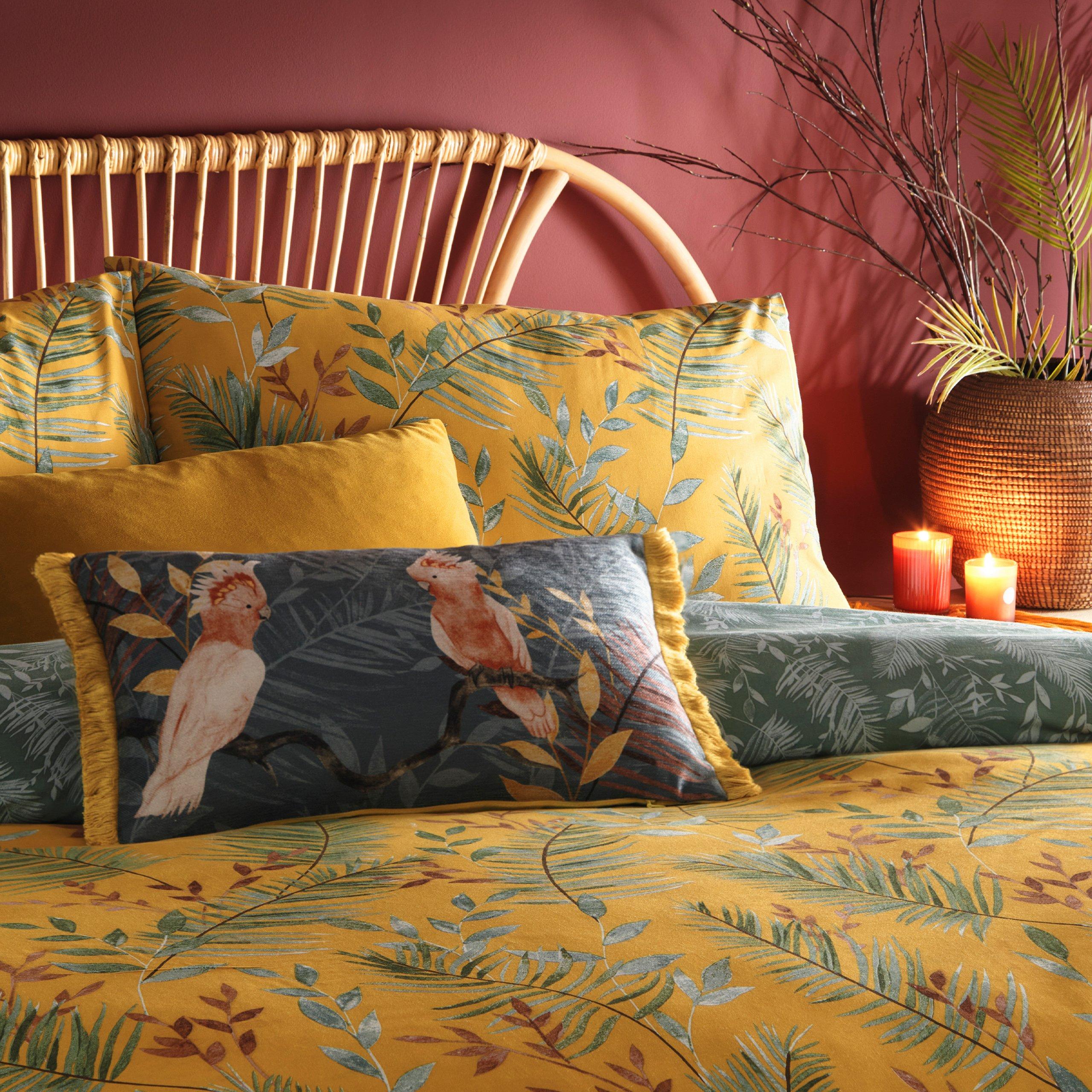 Mustard - furn. - Mazari  Exotic Jungle  Duvet Set - 2