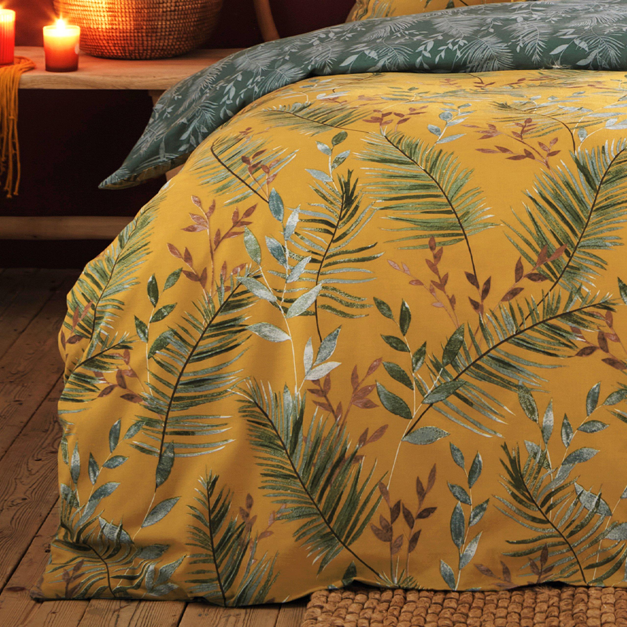 Mustard - furn. - Mazari  Exotic Jungle  Duvet Set - 3