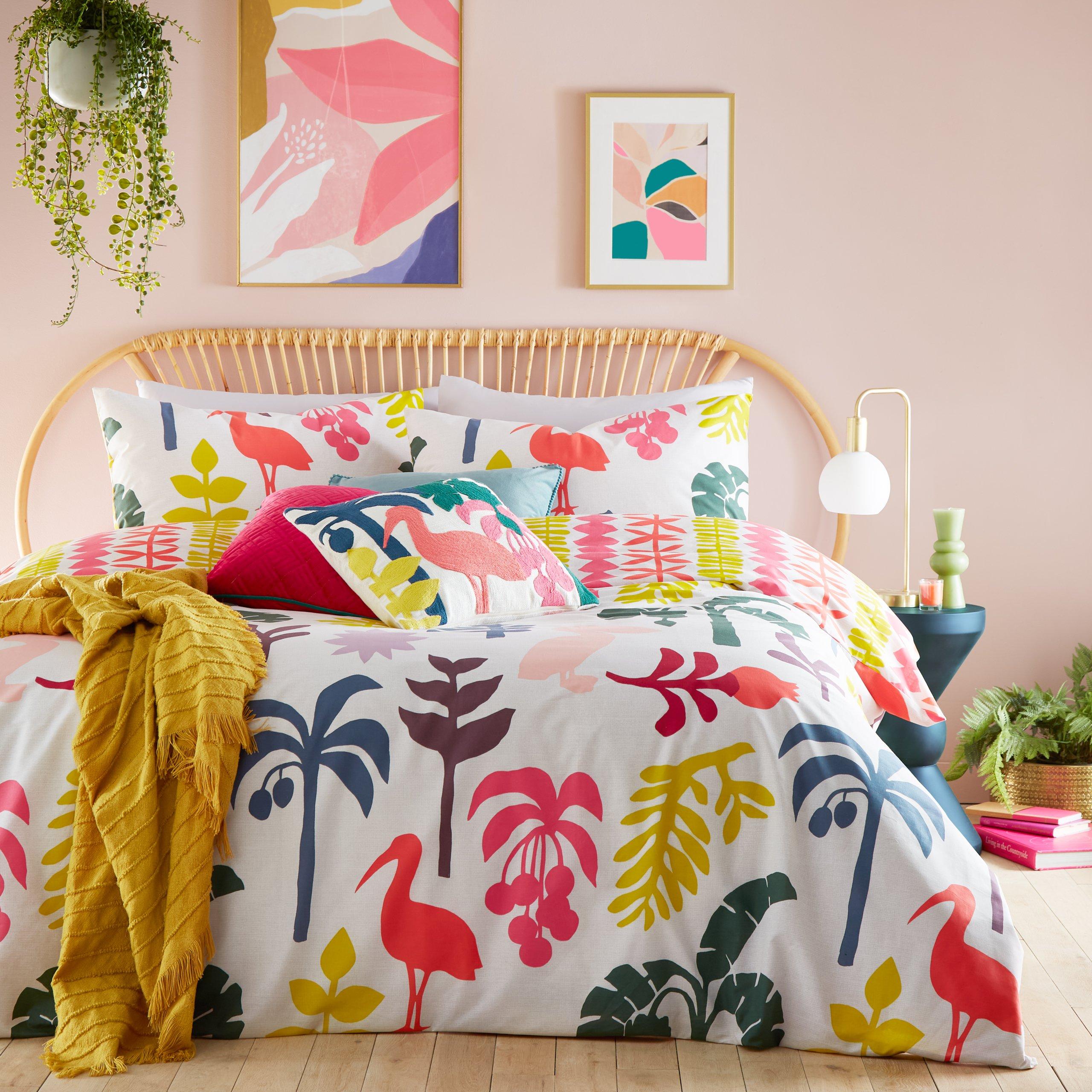 Furn.  Marula Tropical Duvet Set - colour - King