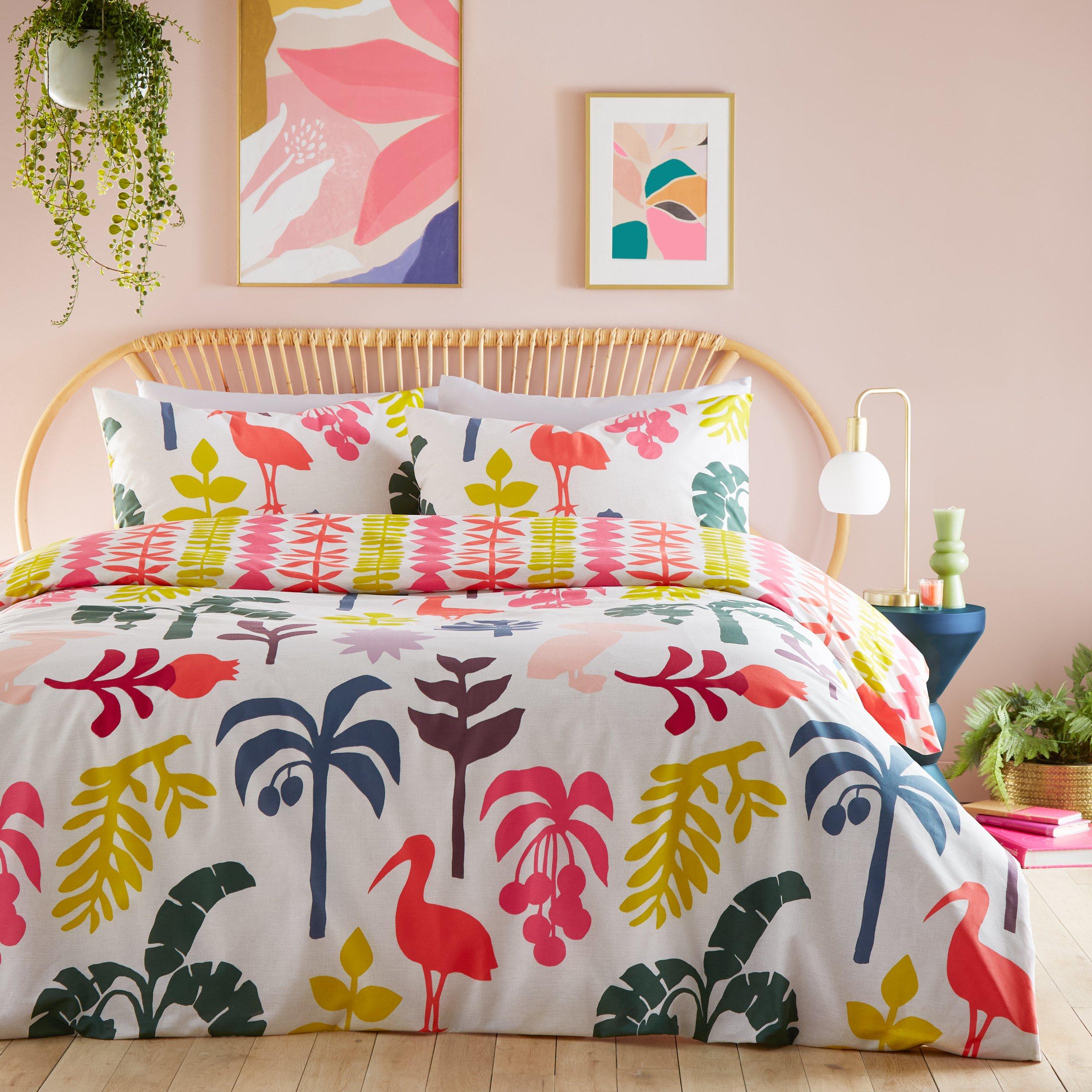 Multicolour - furn. - Marula Tropical Duvet Set - 4