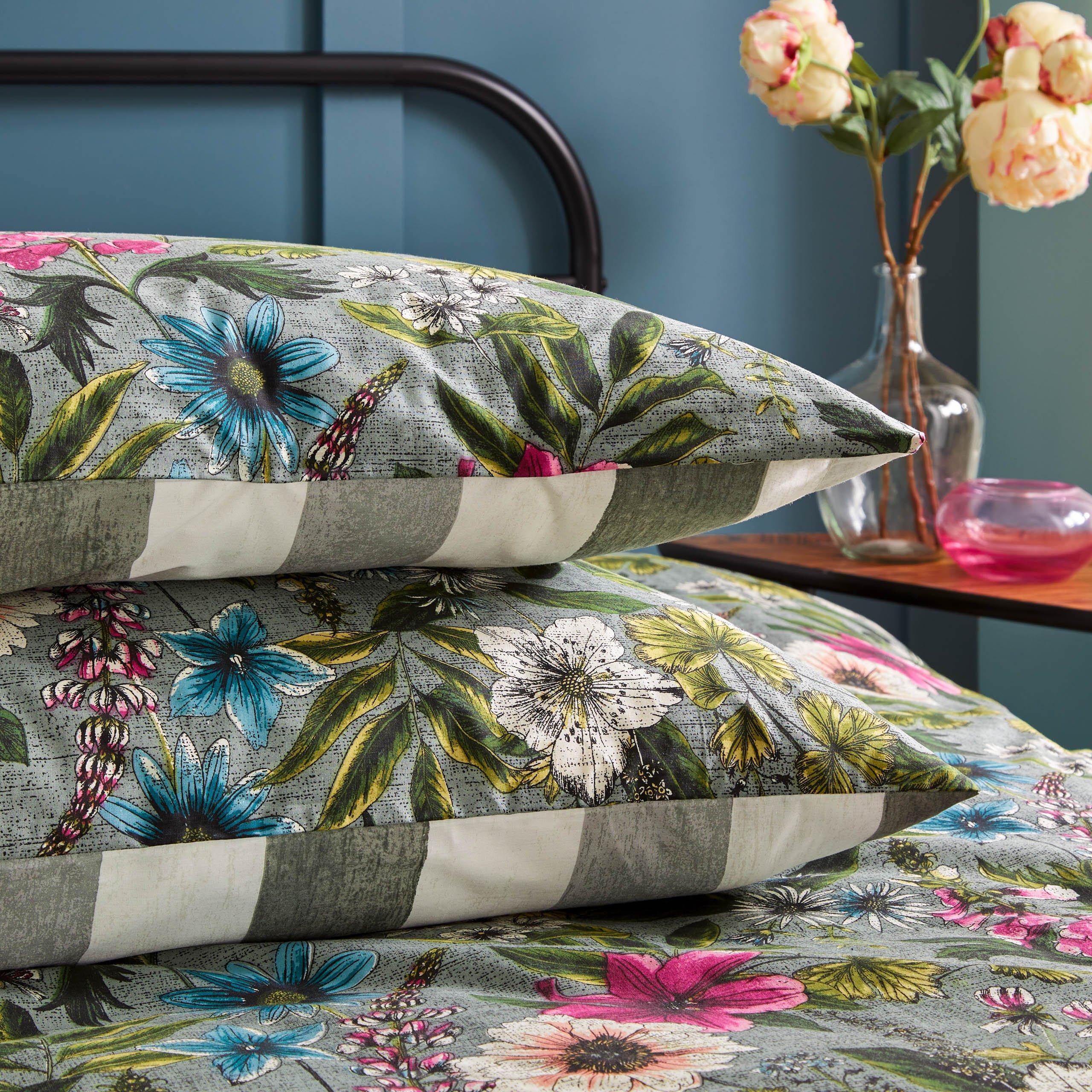 Petrol - Wylder - Hidcote Manor Botanical Duvet Set - 3