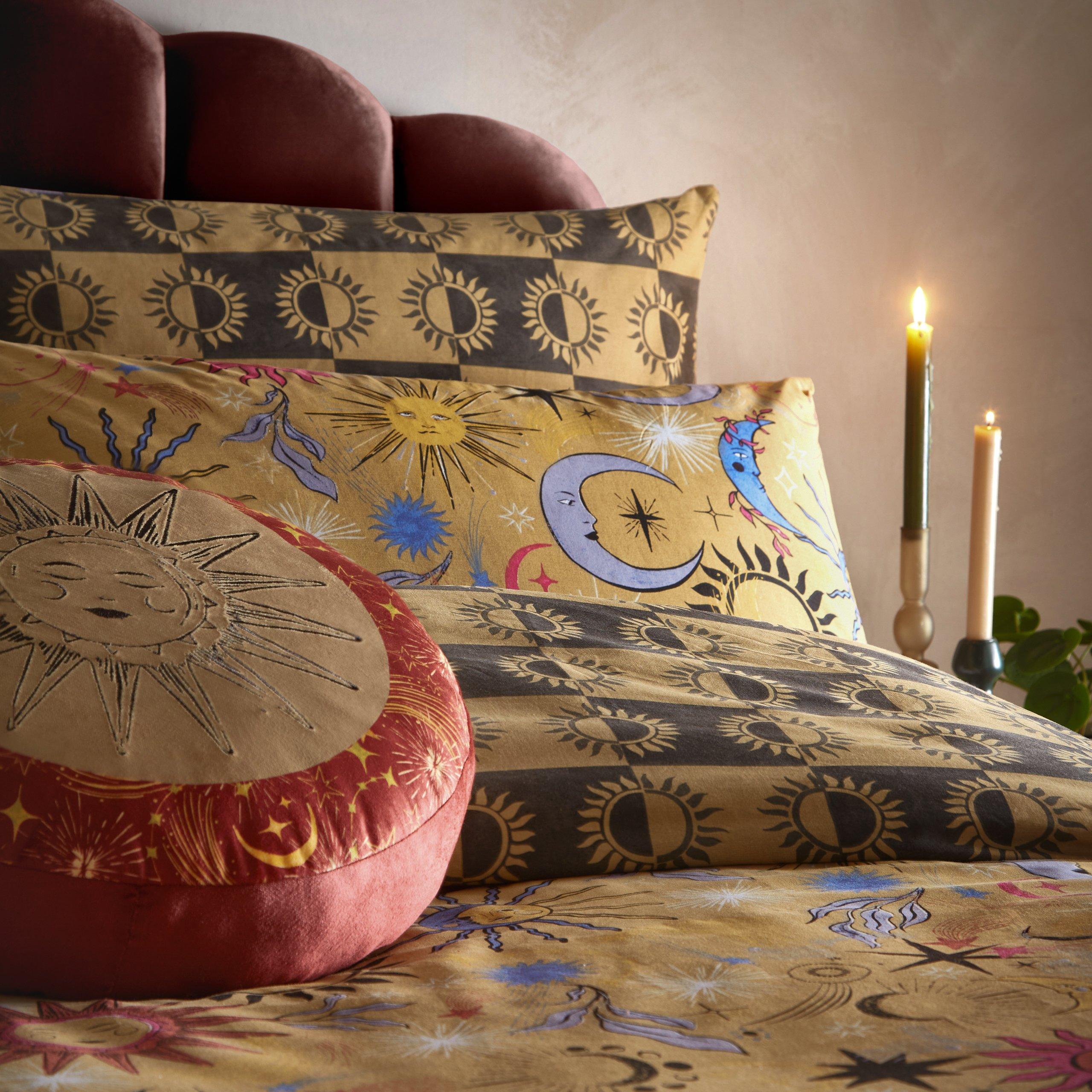 Gold Dust - furn. - Ethereal Star Reversible Duvet Set - 2