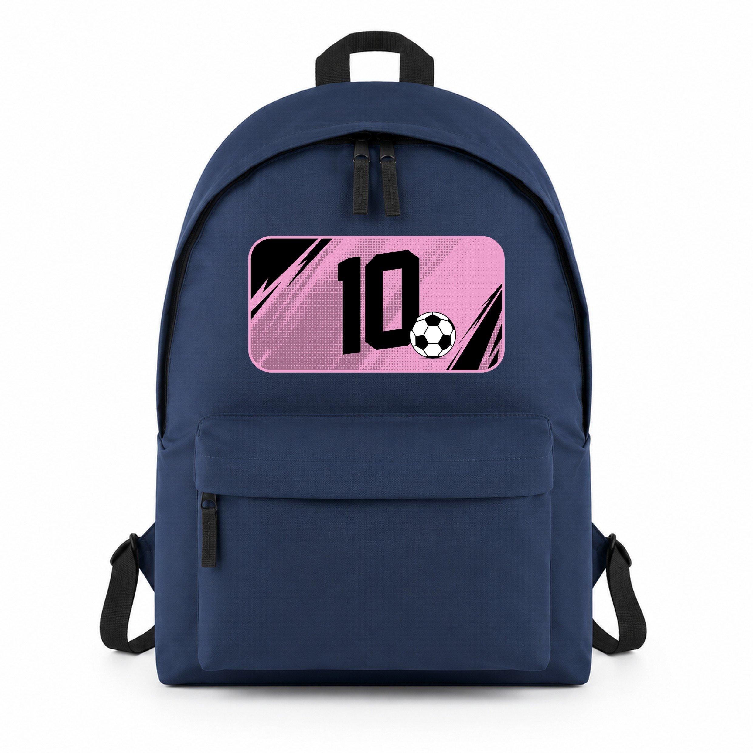 football Backpack Miami Inspired