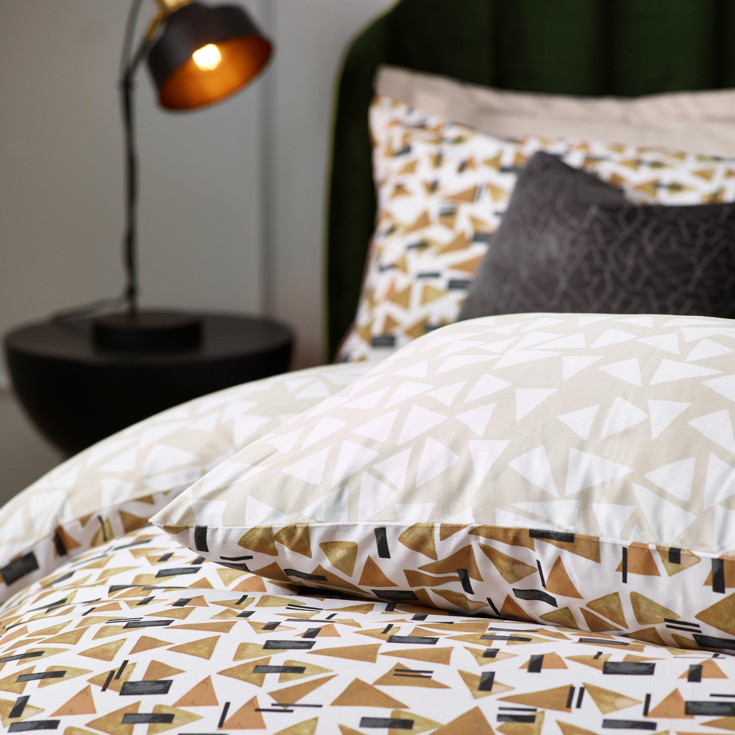 Toffee - Hoem - City Abstract Cotton Rich Reversible Duvet Set - 4