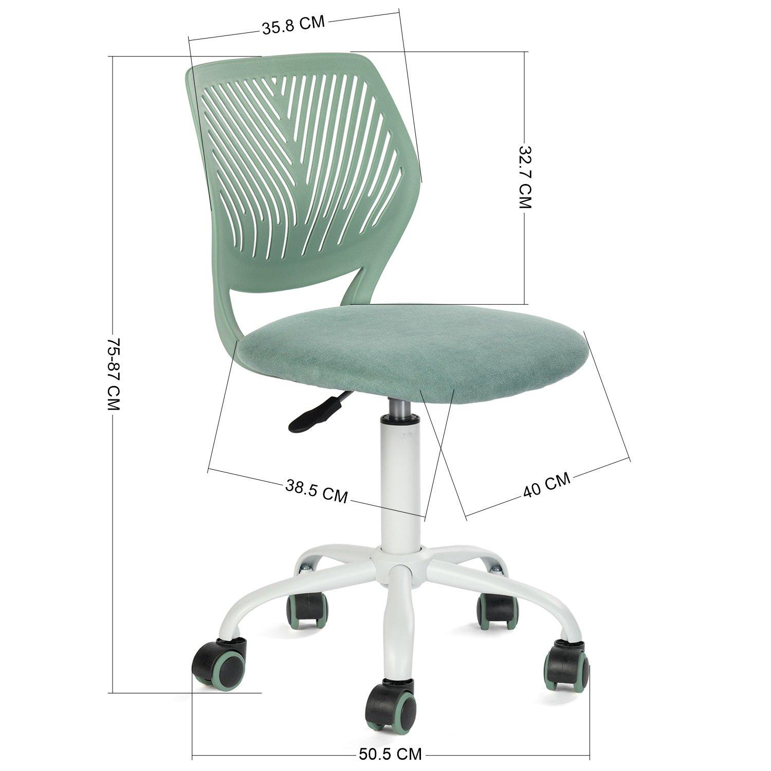 Aqua - Urban Meuble - Kids Swivel Desk Chair – Adjustable Height - 5