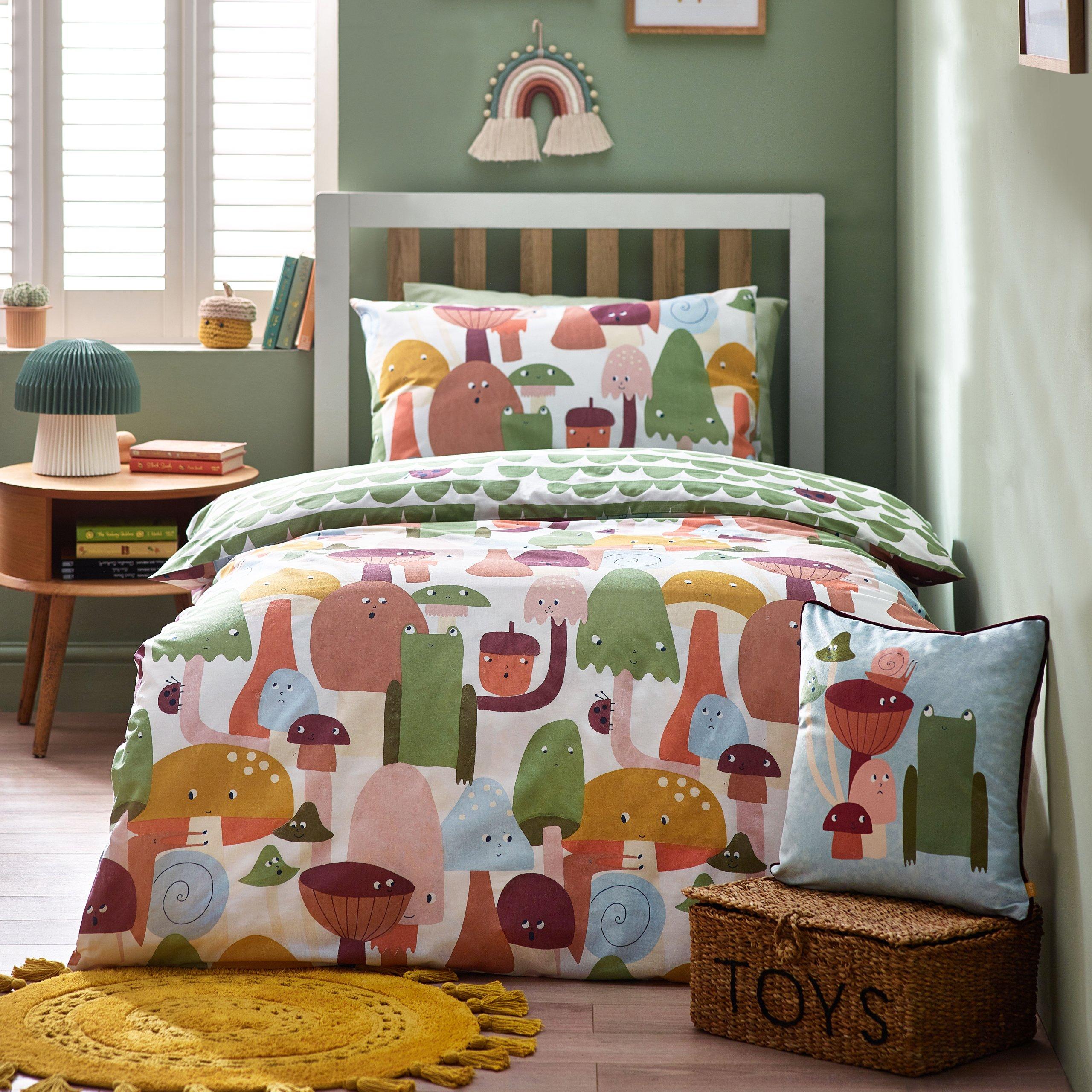 Little Furn.  Funguys Mushroom Duvet Set - colour - Toddler