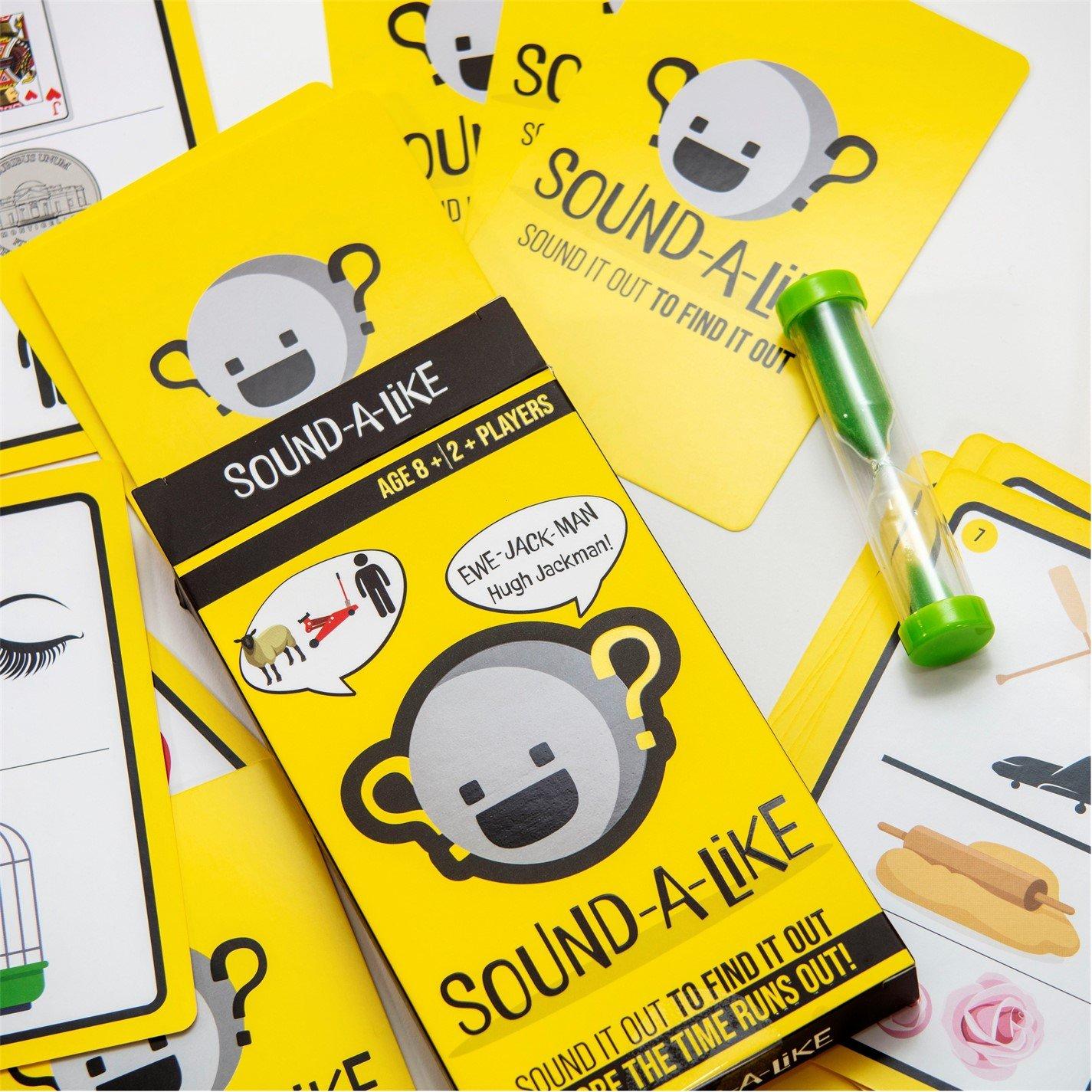 Yellow - Boxer Gifts - Sound-A-Like Game - Fun Guessing Card Game - 5