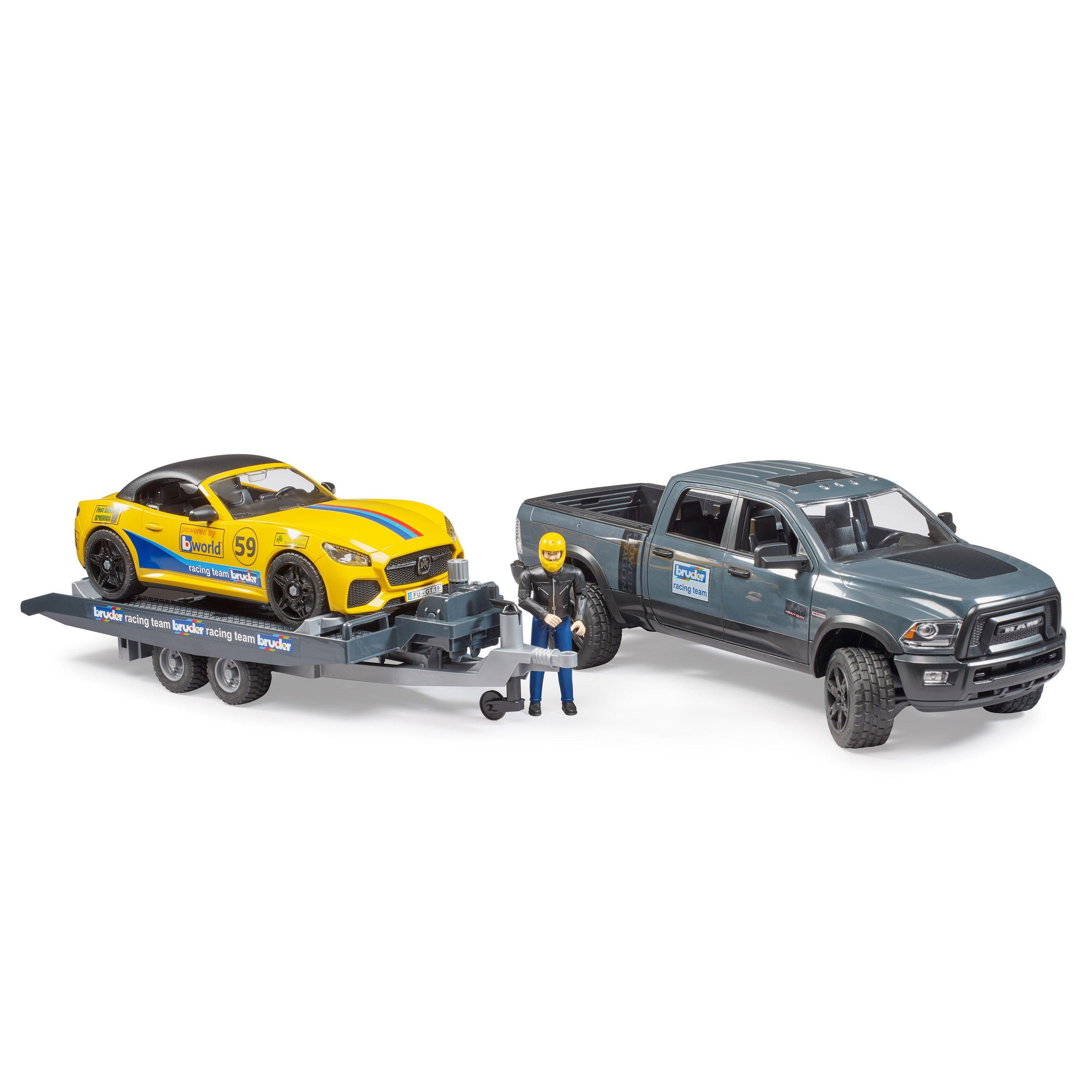 Multi - Bruder - Bruder 1:16 RAM 2500 Power Wagon and BRUDER Roadst - 1