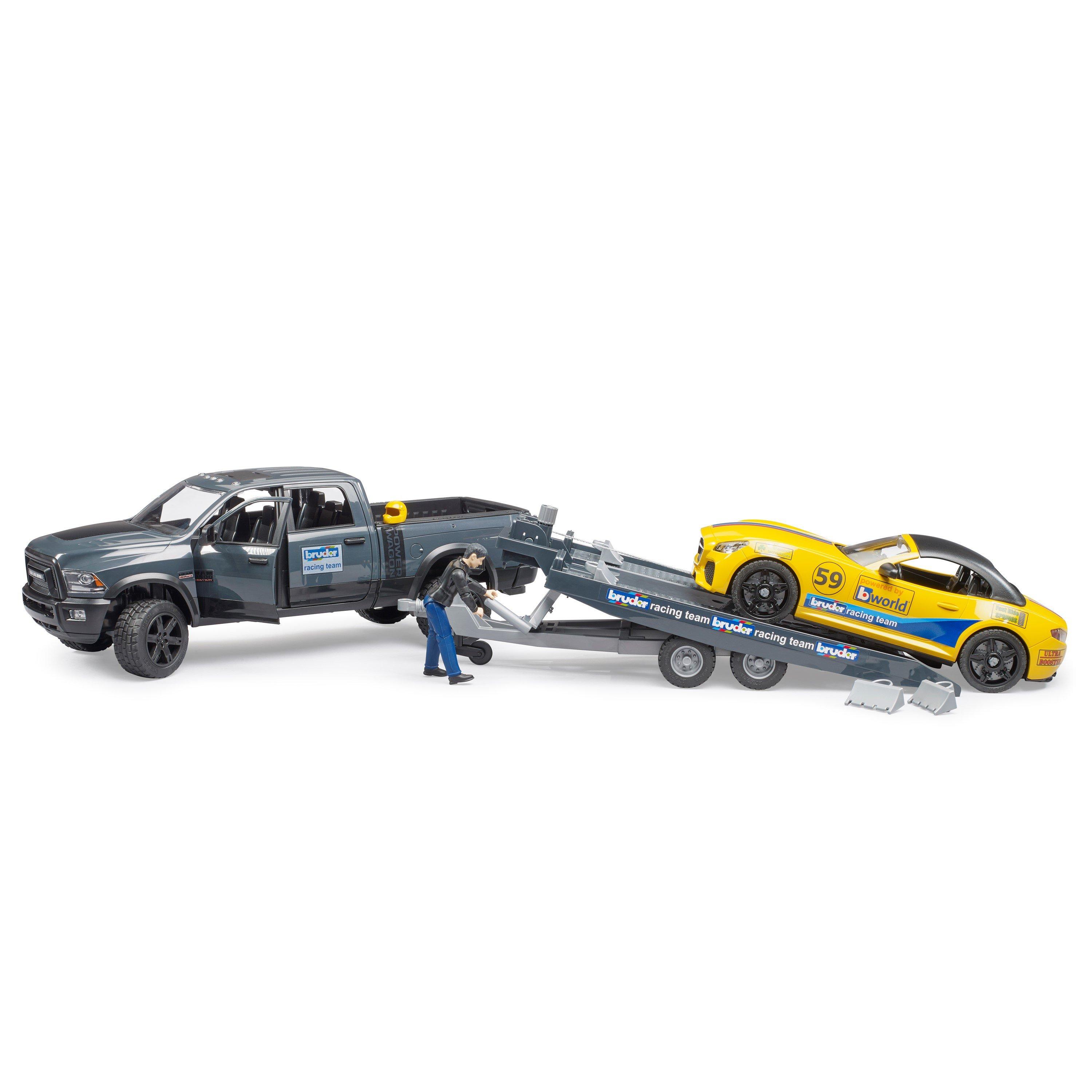 Multi - Bruder - Bruder 1:16 RAM 2500 Power Wagon and BRUDER Roadst - 3