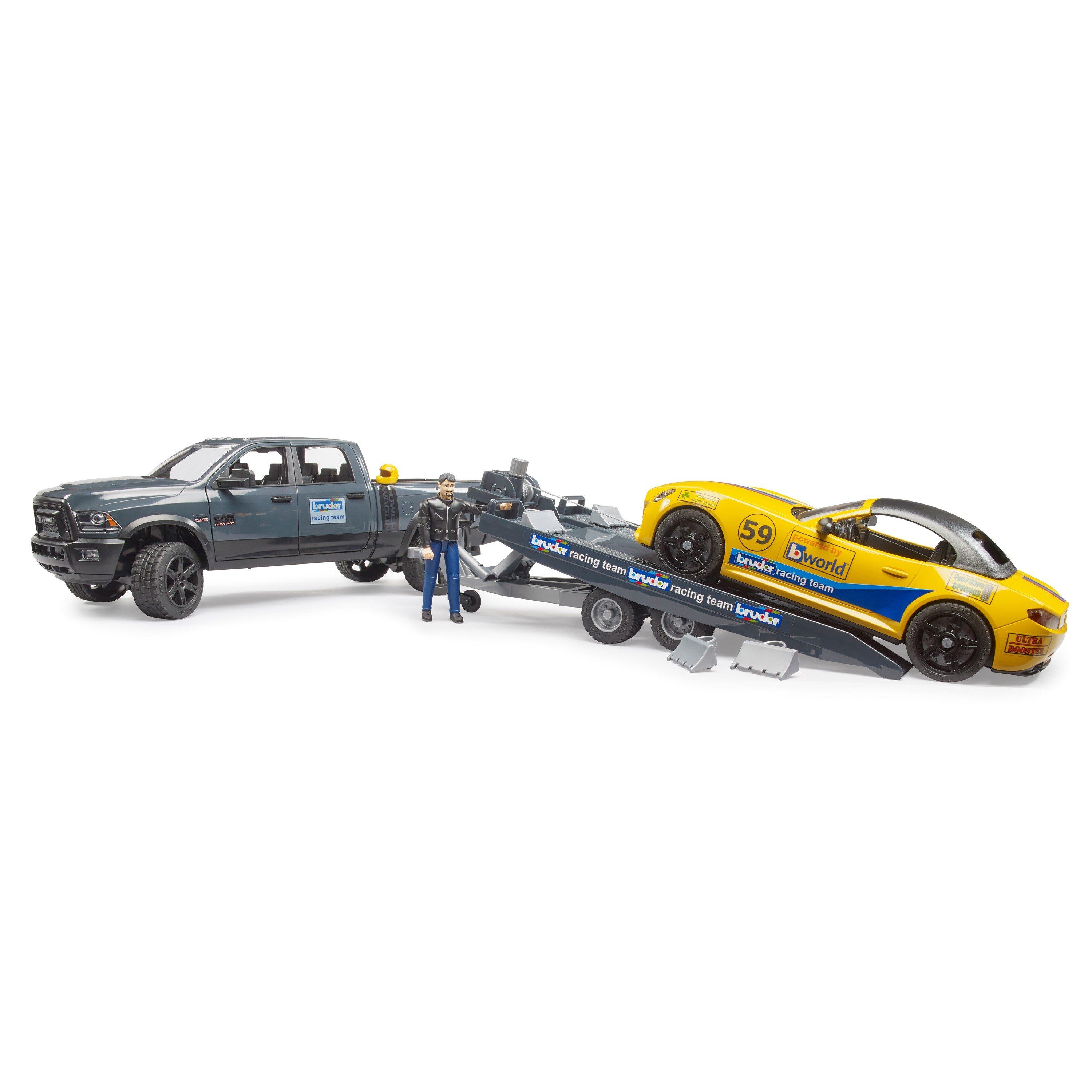 Multi - Bruder - Bruder 1:16 RAM 2500 Power Wagon and BRUDER Roadst - 4