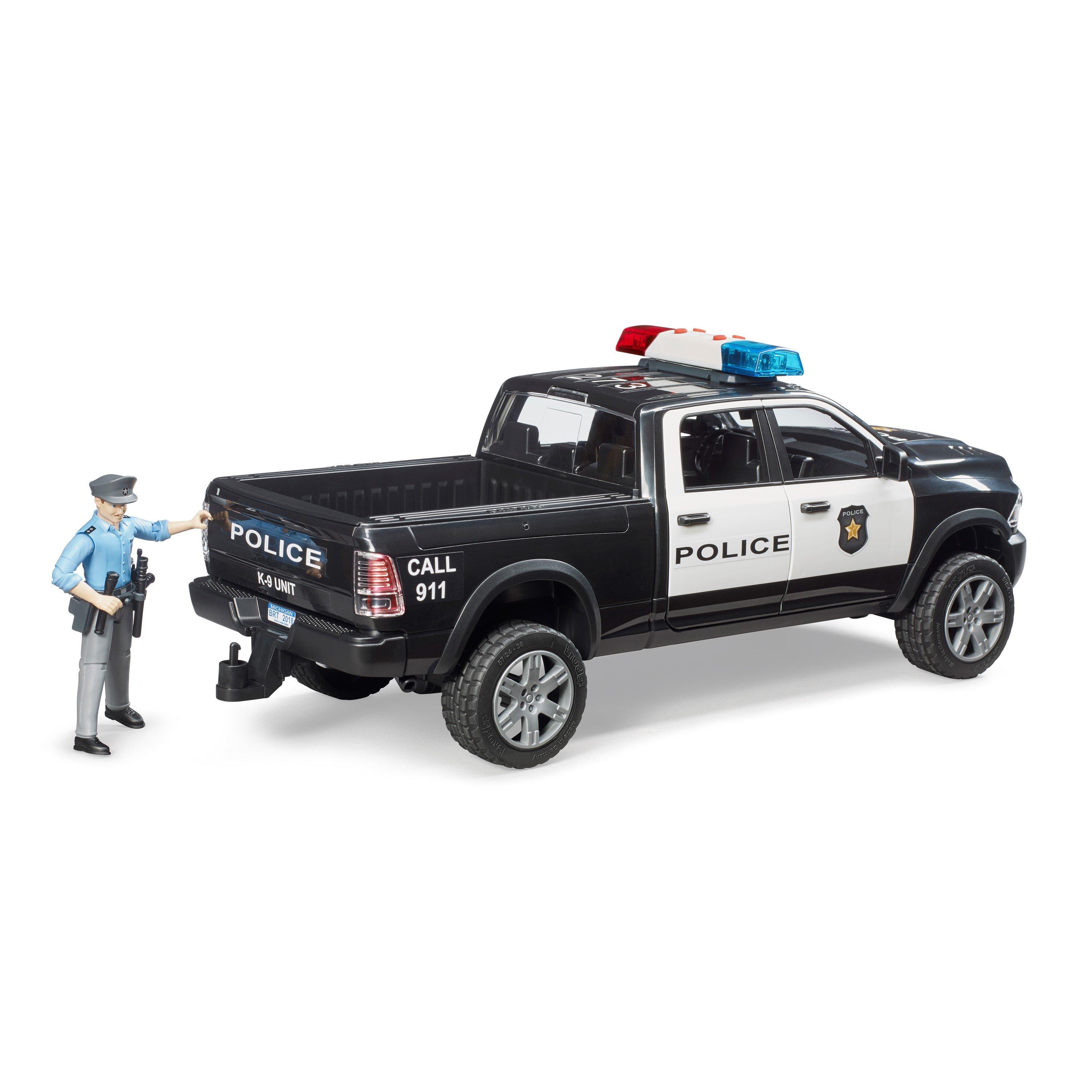 Multi - Bruder - Bruder 1:16 RAM 2500 Police truck with policeman a - 3