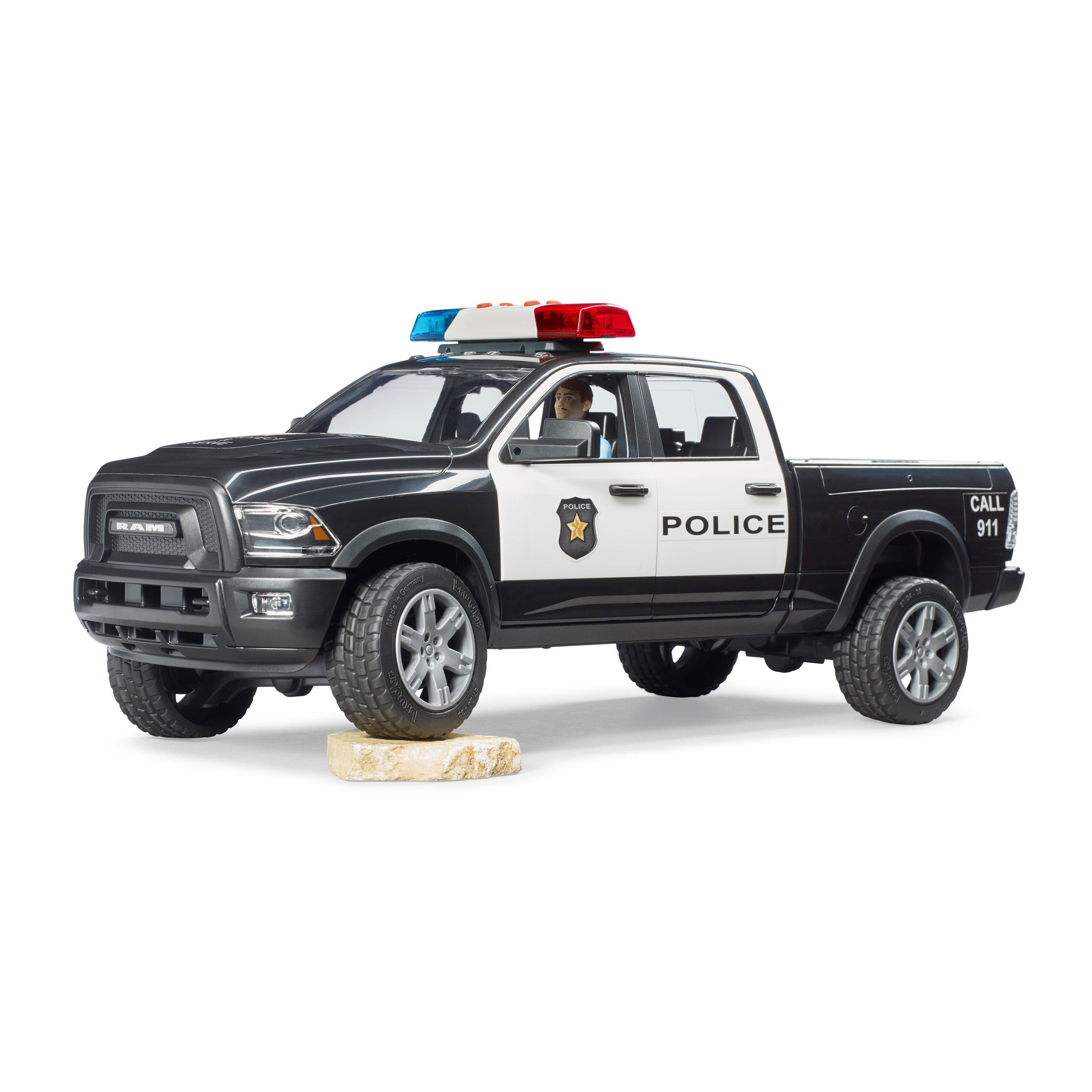Multi - Bruder - Bruder 1:16 RAM 2500 Police truck with policeman a - 5