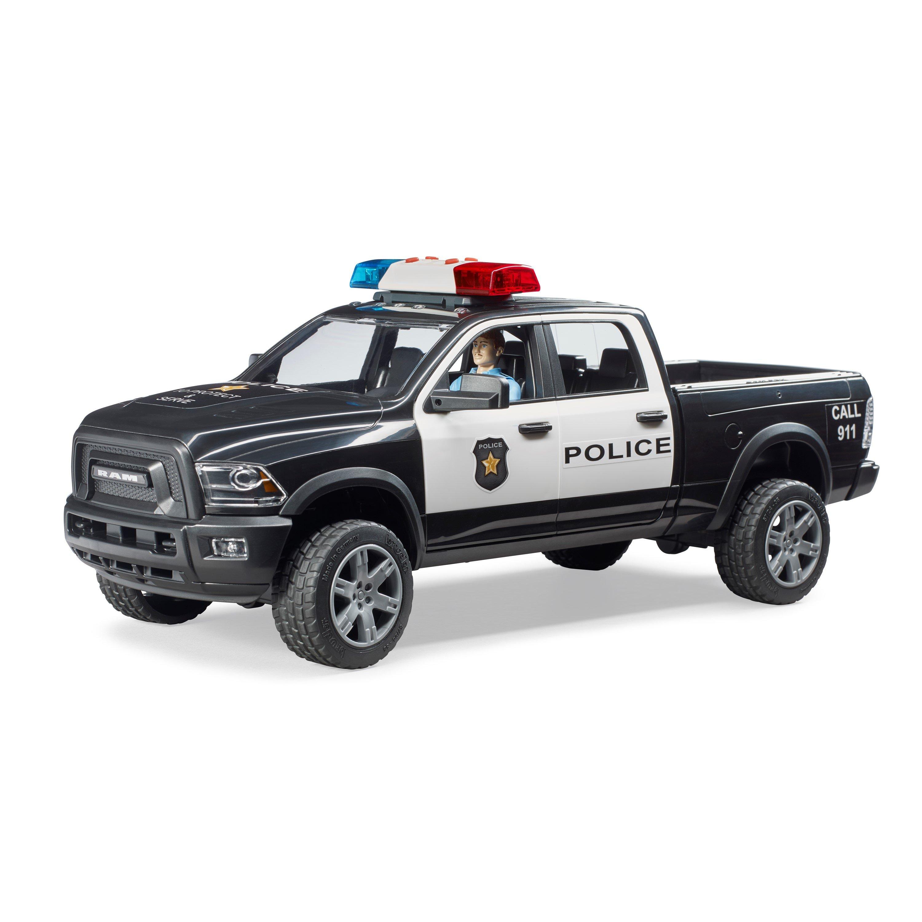 Multi - Bruder - Bruder 1:16 RAM 2500 Police truck with policeman a - 6