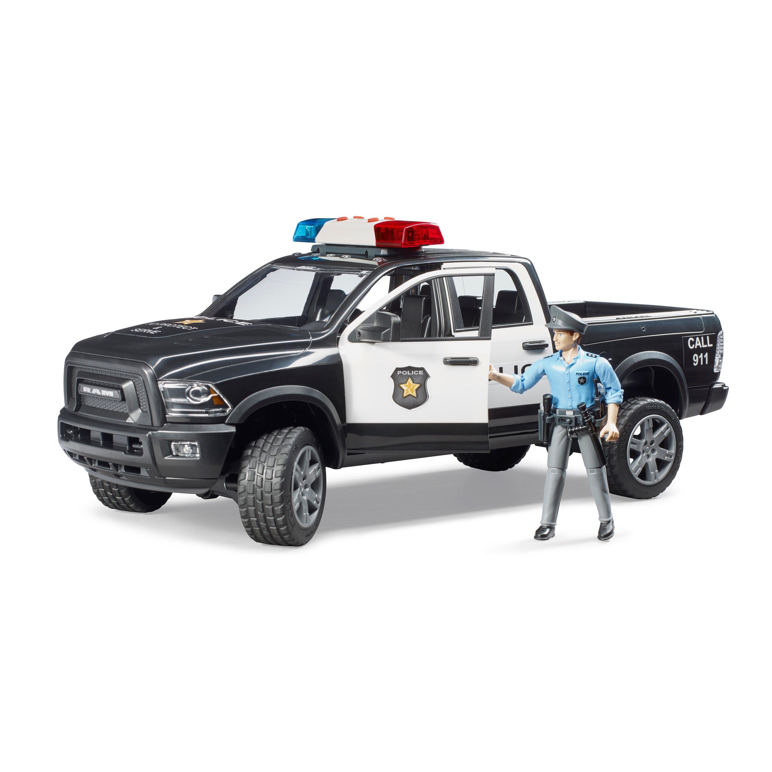 Multi - Bruder - Bruder 1:16 RAM 2500 Police truck with policeman a - 7