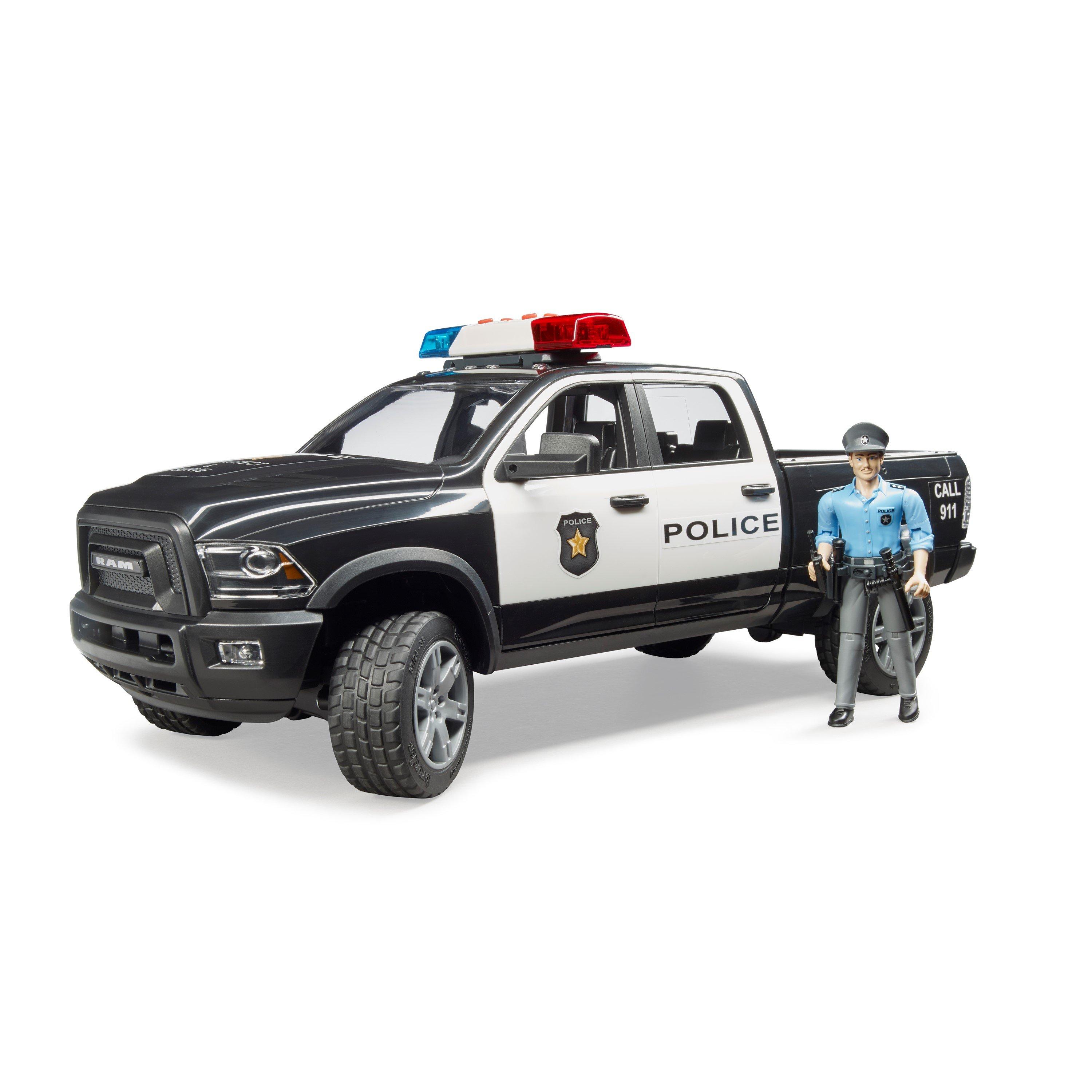 Multi - Bruder - Bruder 1:16 RAM 2500 Police truck with policeman a - 8