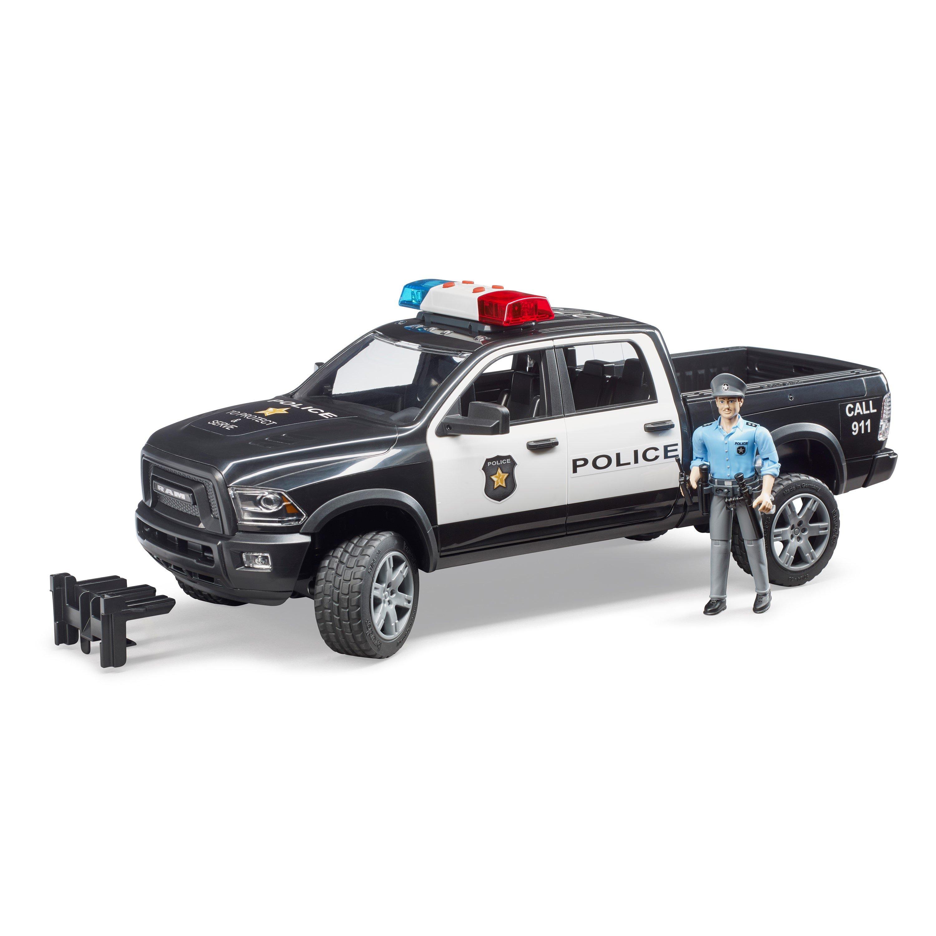 Multi - Bruder - Bruder 1:16 RAM 2500 Police truck with policeman a - 9